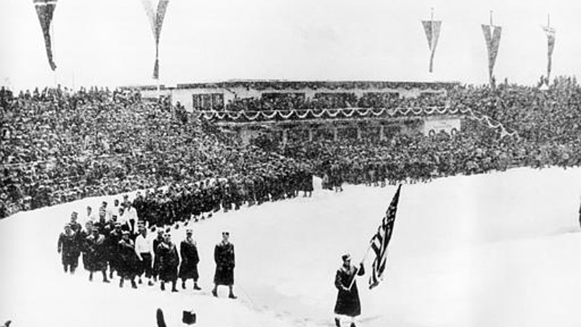 Первые 12. IV зимняя олимпиада, Гармиш-Партенкирхен, Германия, 1936 год. Гармиш-Партенкирхен олимпиада 1936. Гармиш-Партенкирхен зимние Олимпийские игры 1936 год. IV зимние Олимпийские игры в Гармиш-Партенкирхене.