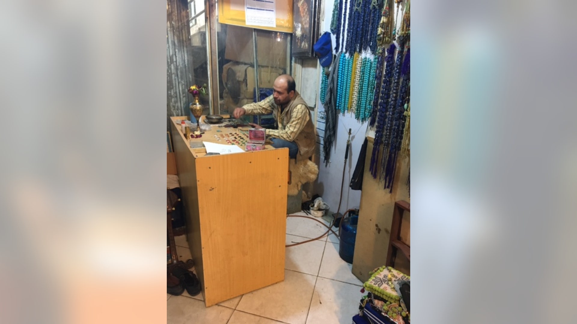 Store in Chicken Street in Kabul