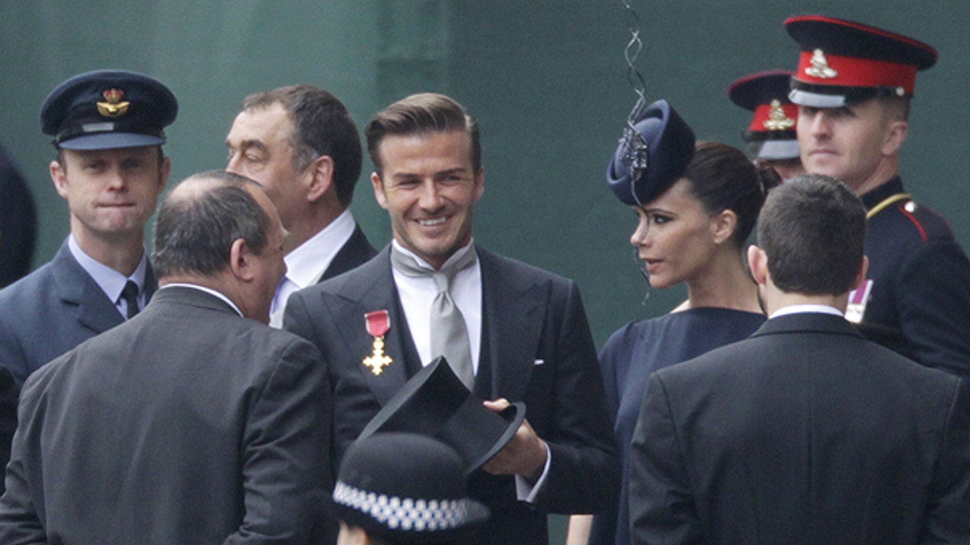 Victoria and David Beckham Royal Wedding