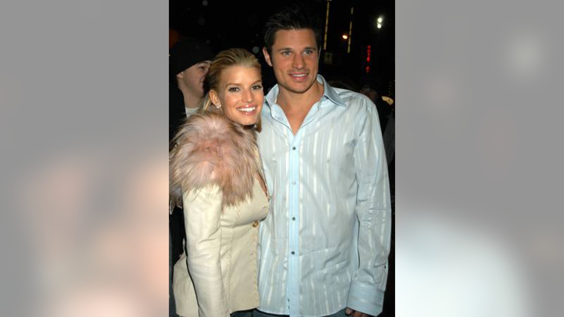 Nick Lachey and Jessica Simpson