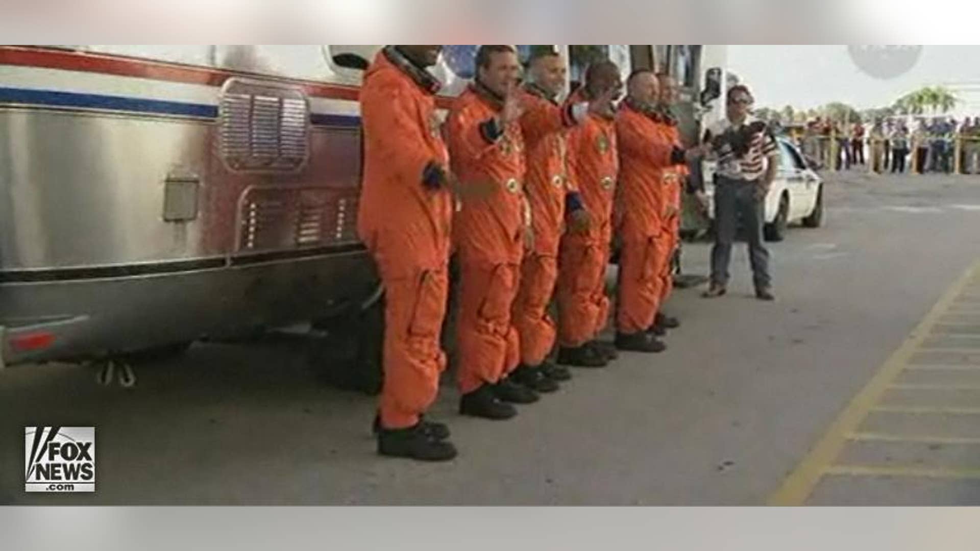 Boarding the Astro Van