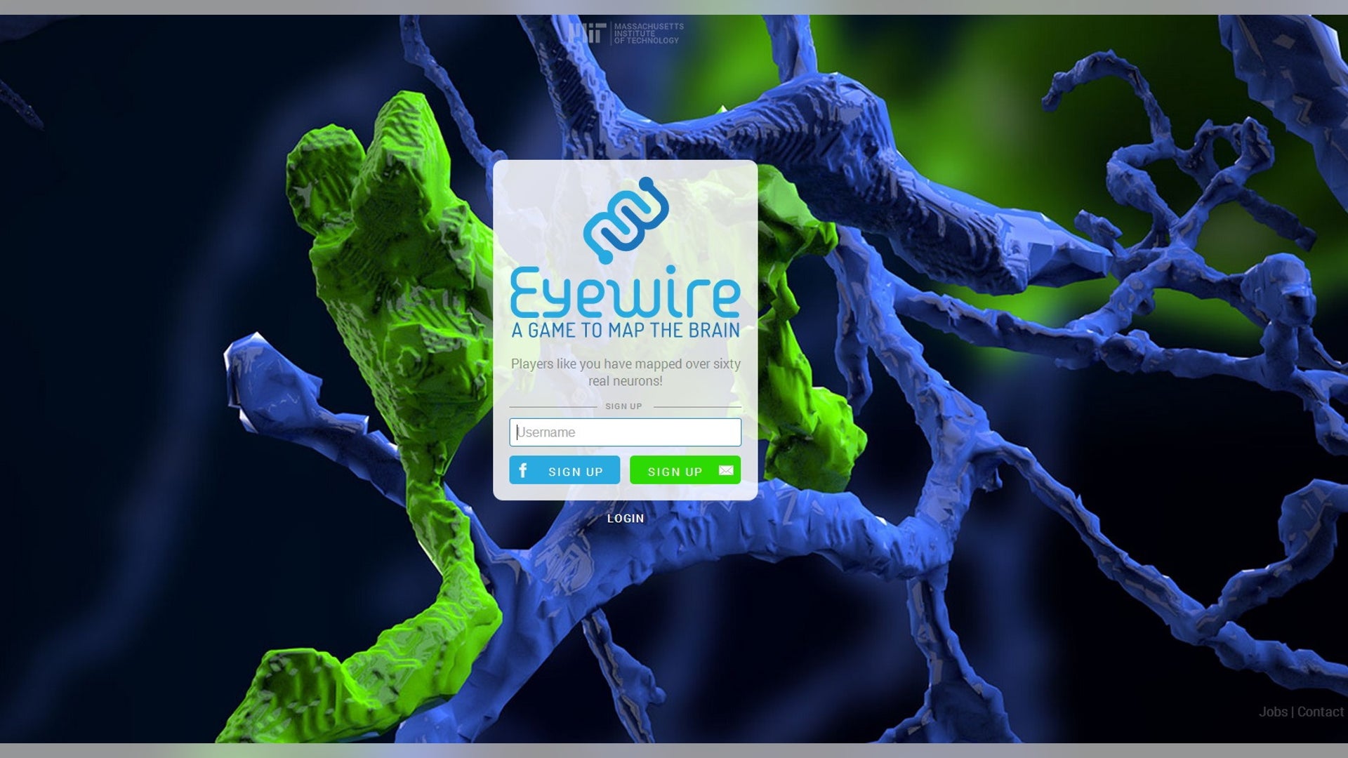 Interactive games, first place: Zoom into the brain