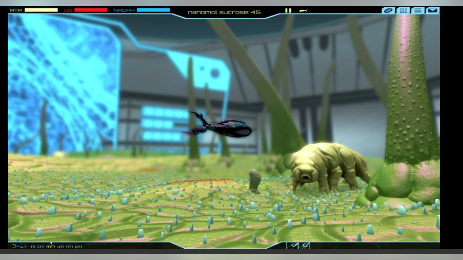Interactive games, people’s choice: Navigate through leaf cells