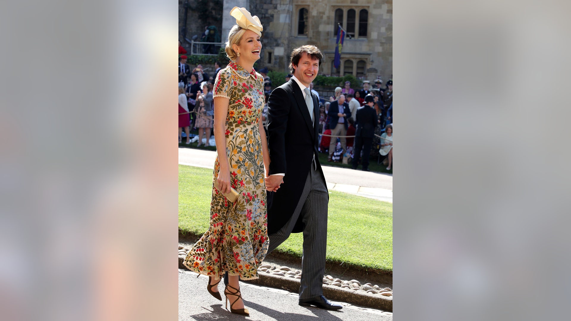 James Blunt and Sofia Wellesley