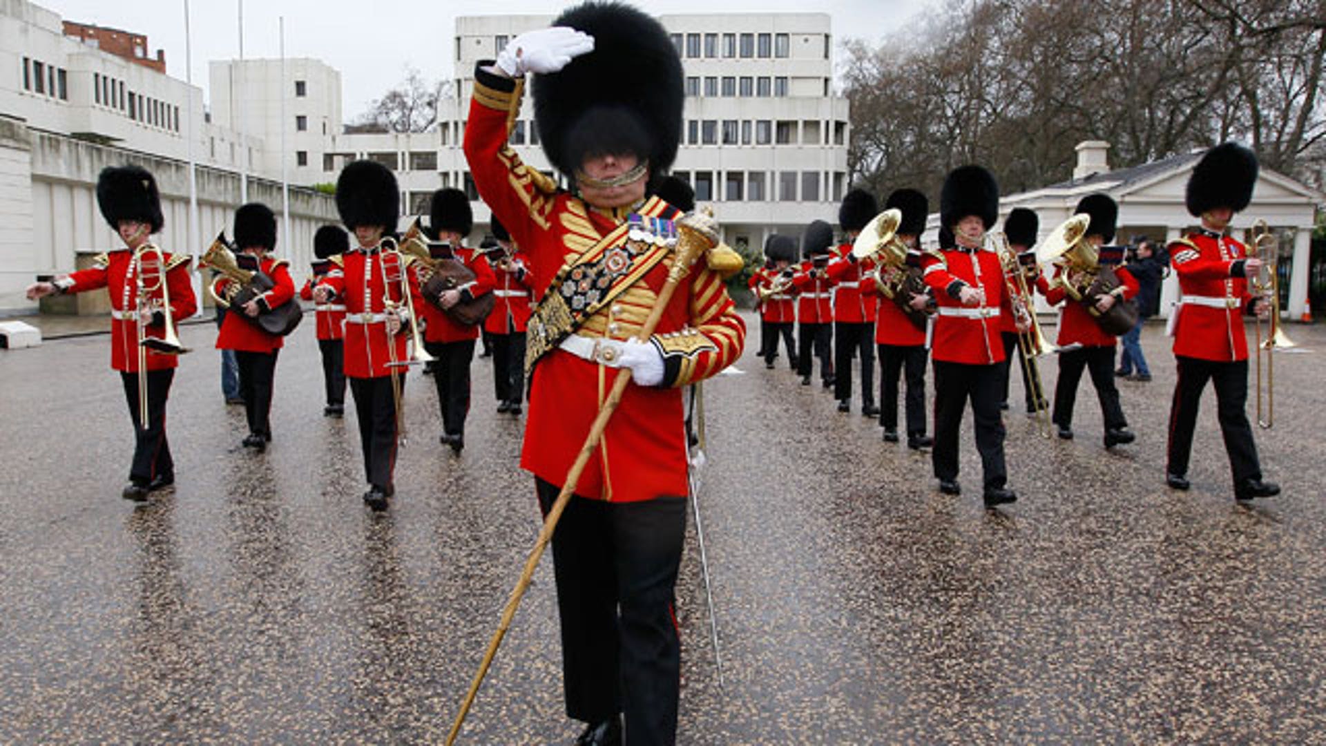 Royal-Wedding: The Band of the Welsh Guards