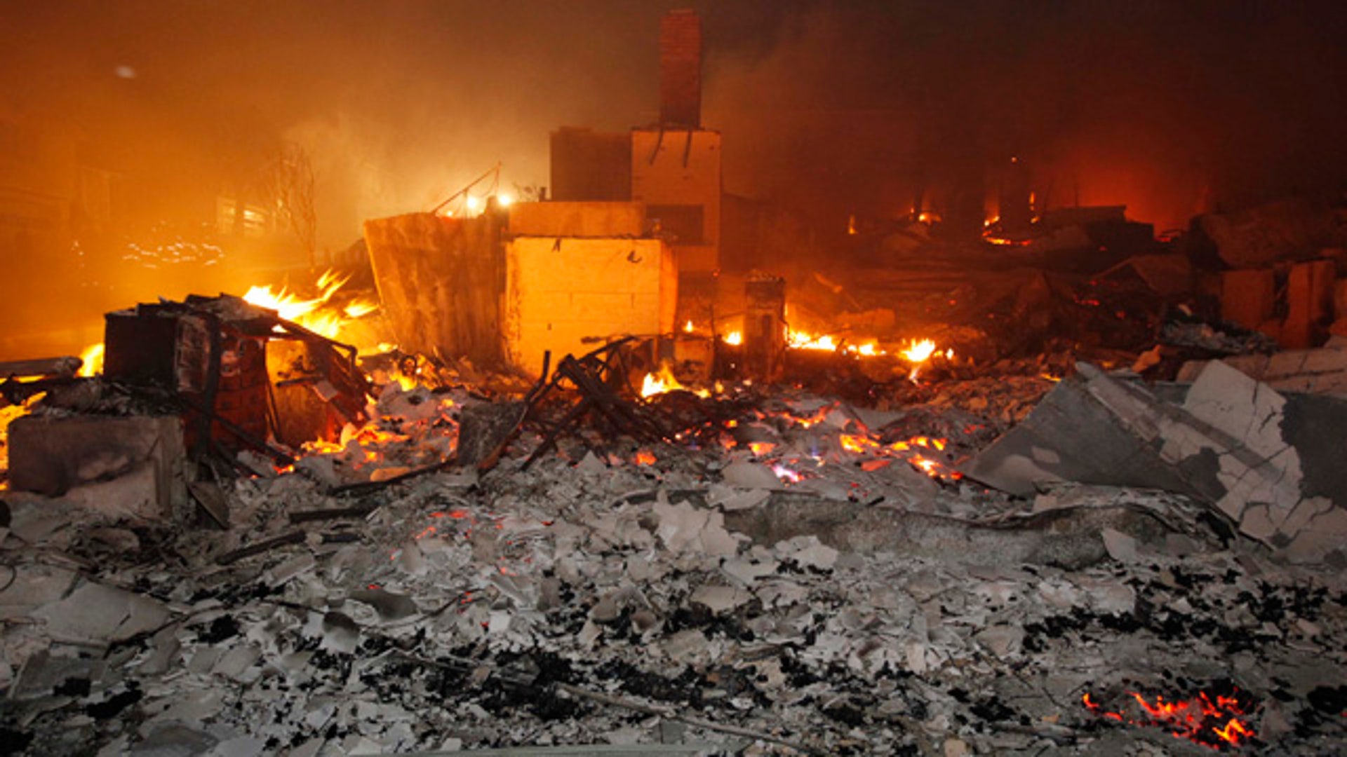 Homes Destroyed in Deadly Fire