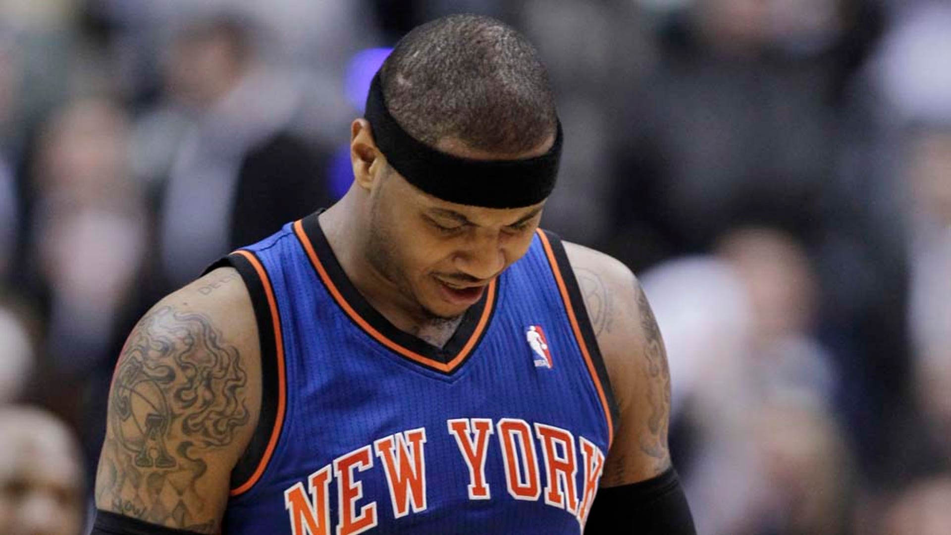 Carmelo Anthony Knicks Nuggets LATINO