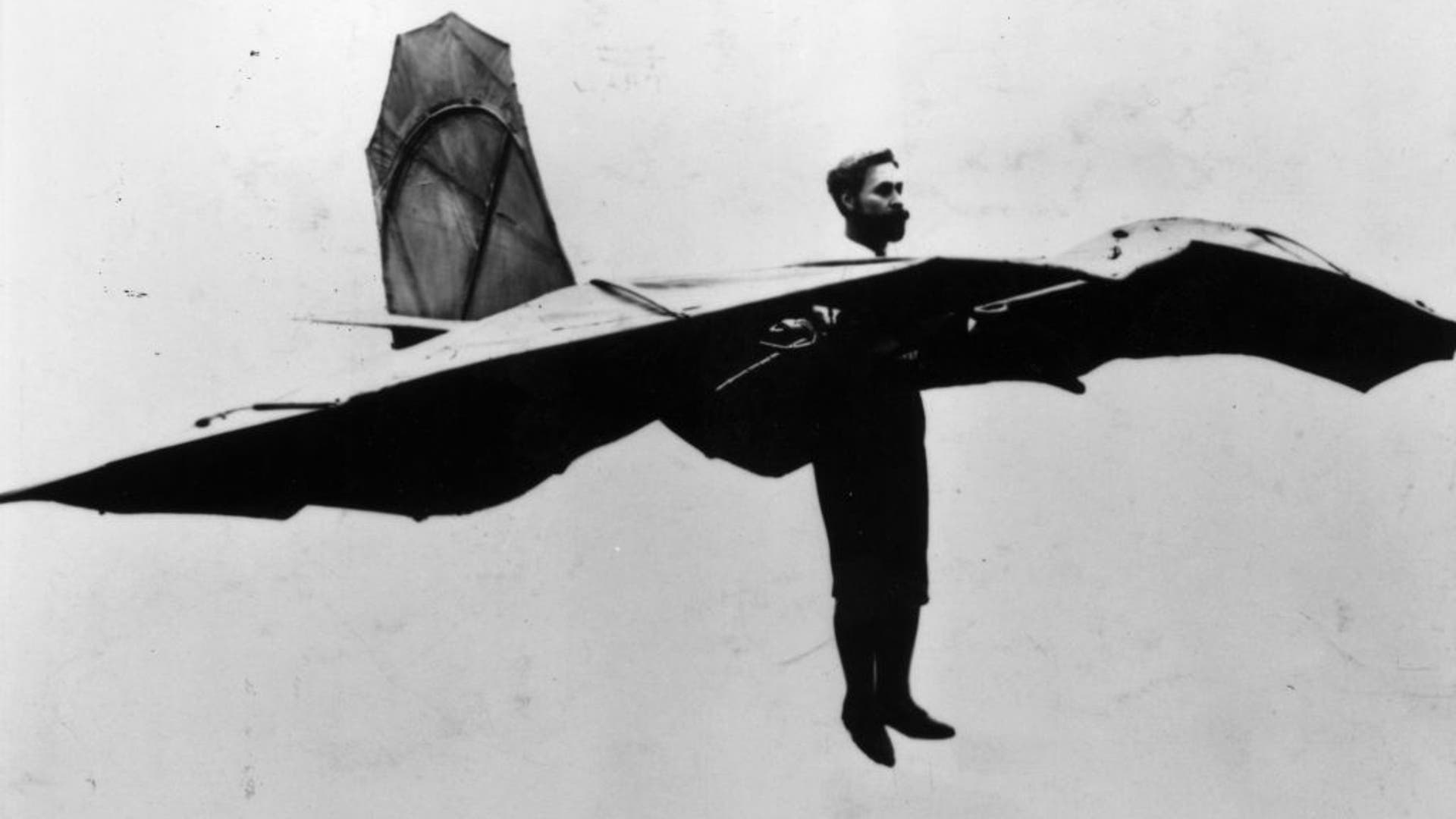 Marvelous Early Flying Machines: Flying Man