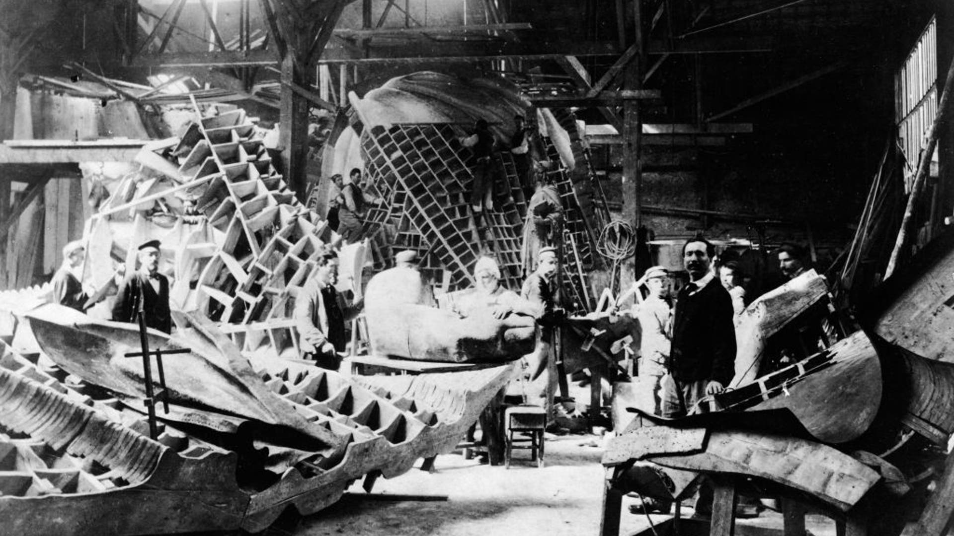 Statue of Liberty: In Bartholdi's Workshop