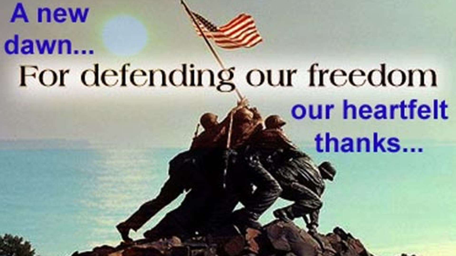 Message to the Troops