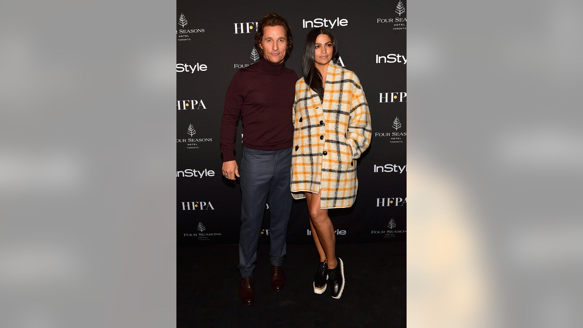 TORONTO, ON - SEPTEMBER 08: Matthew McConaughey and Camila Alves attend 2018 HFPA and InStyle's TIFF Celebration at the Four Seasons Hotel on September 8, 2018 in Toronto, Canada. (Photo by Matt Winkelmeyer/Getty Images for InStyle)