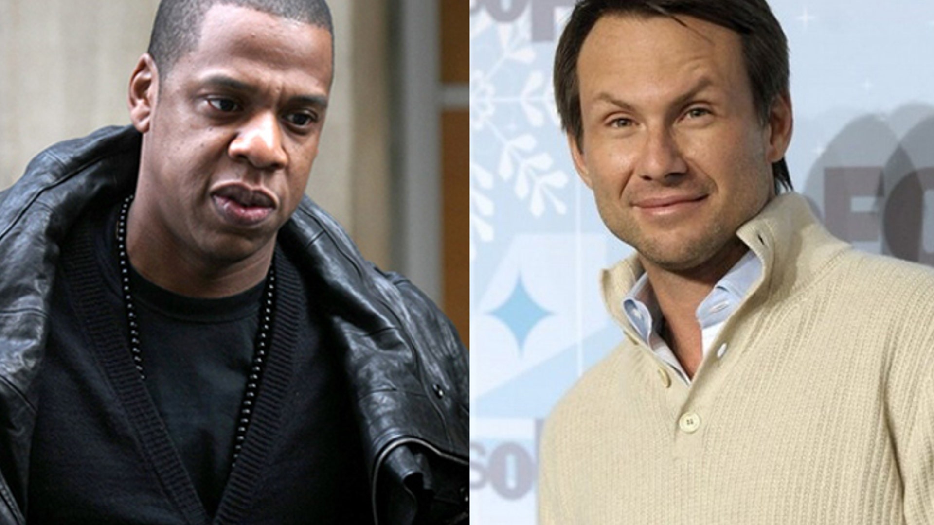 Jay Z and Christian Slater