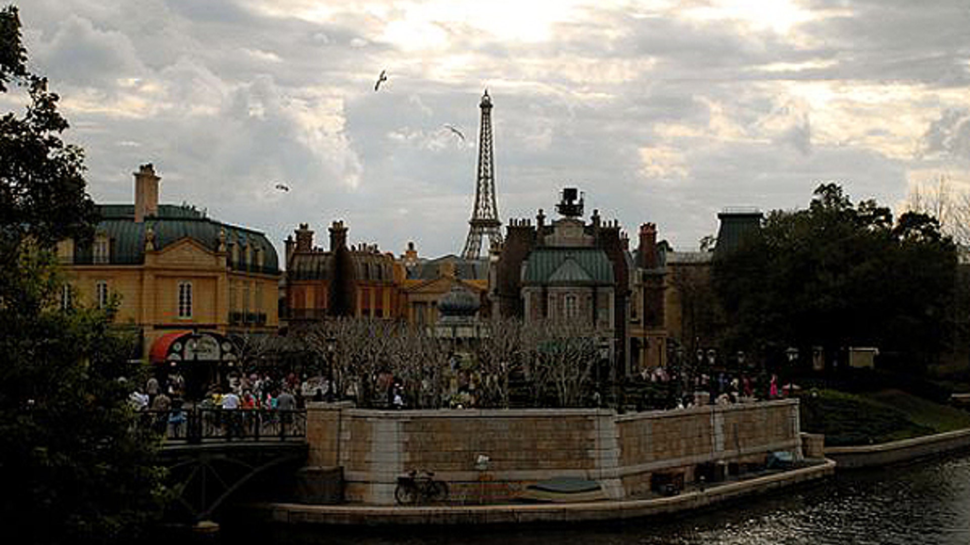 2…Epcot: Use the “secret” back door.