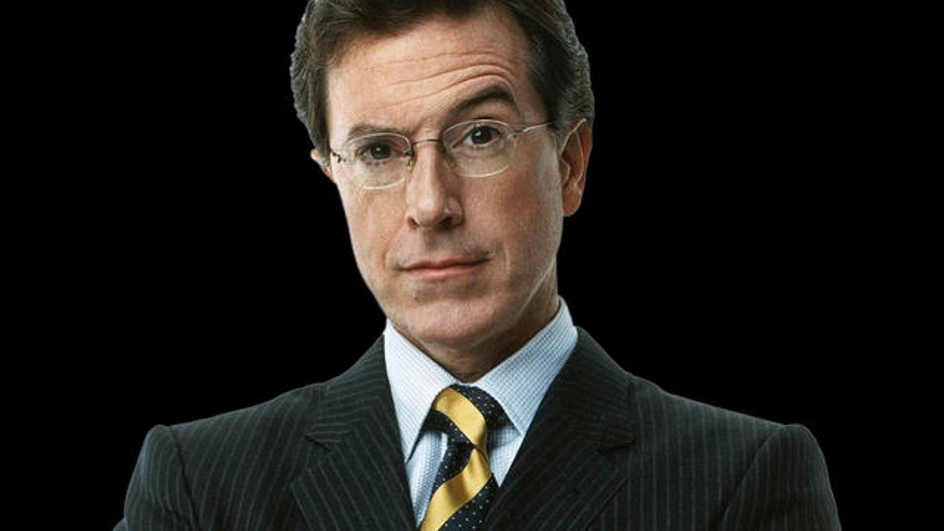 Then: Stephen Colbert