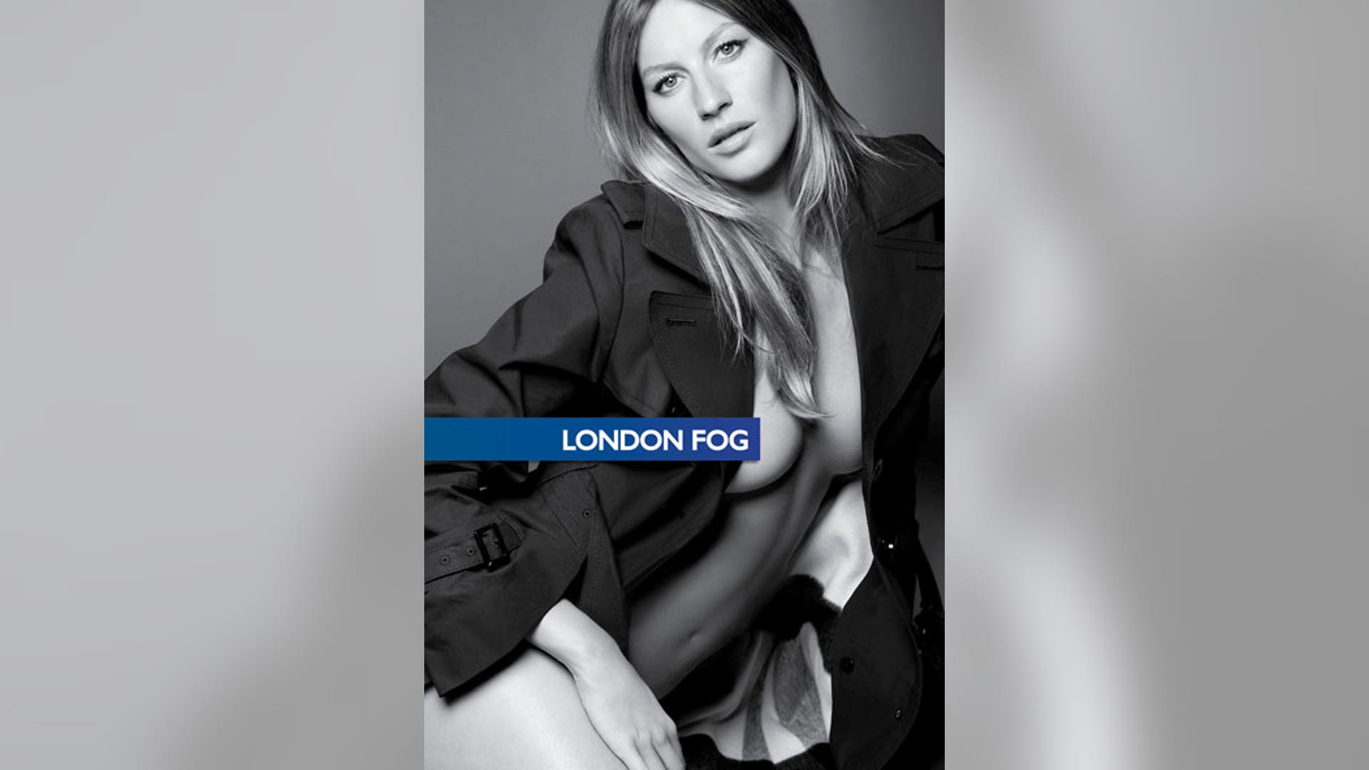 Gisele for London Fog