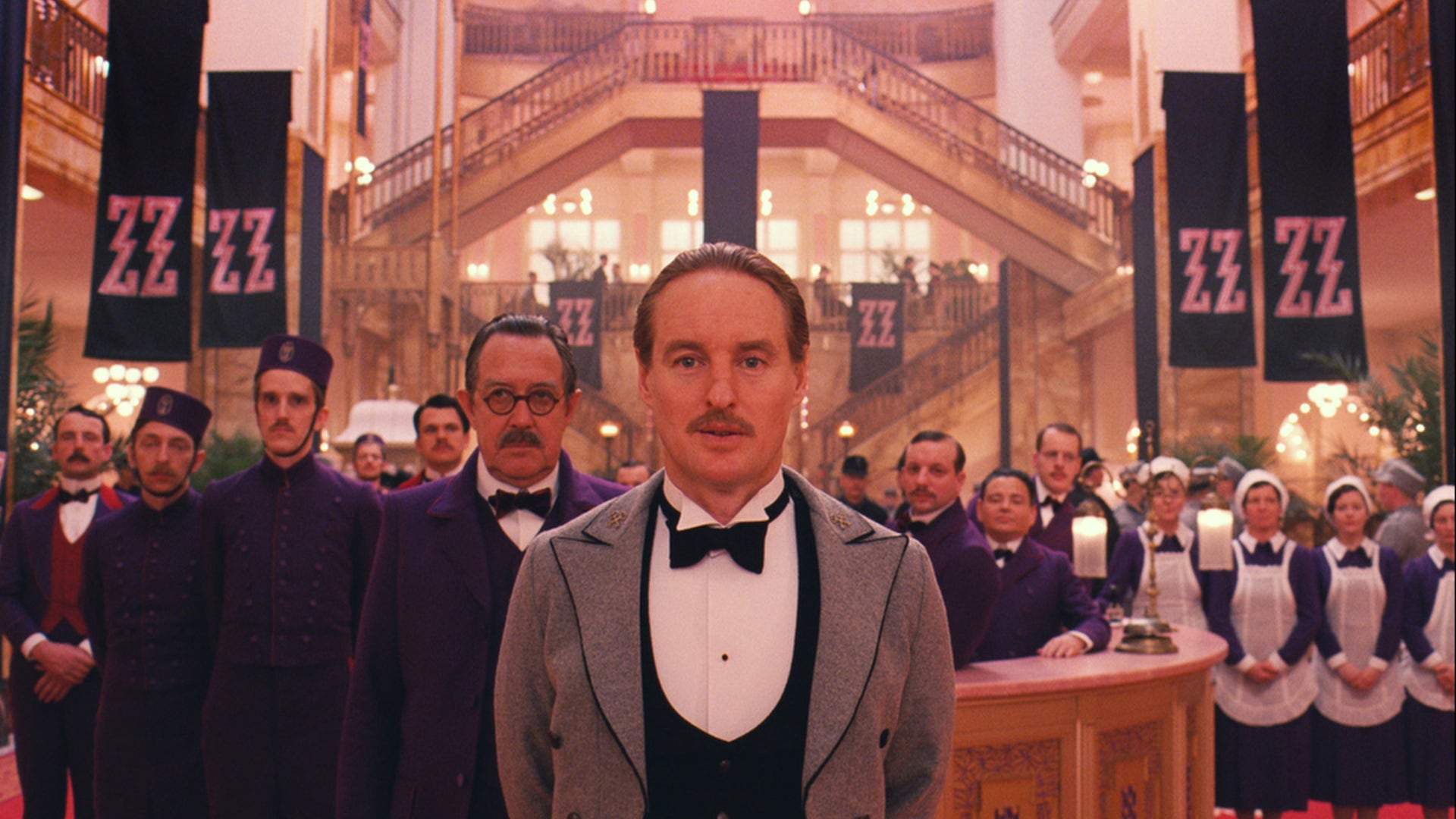 At your service, from 'The Grand Budapest Hotel'