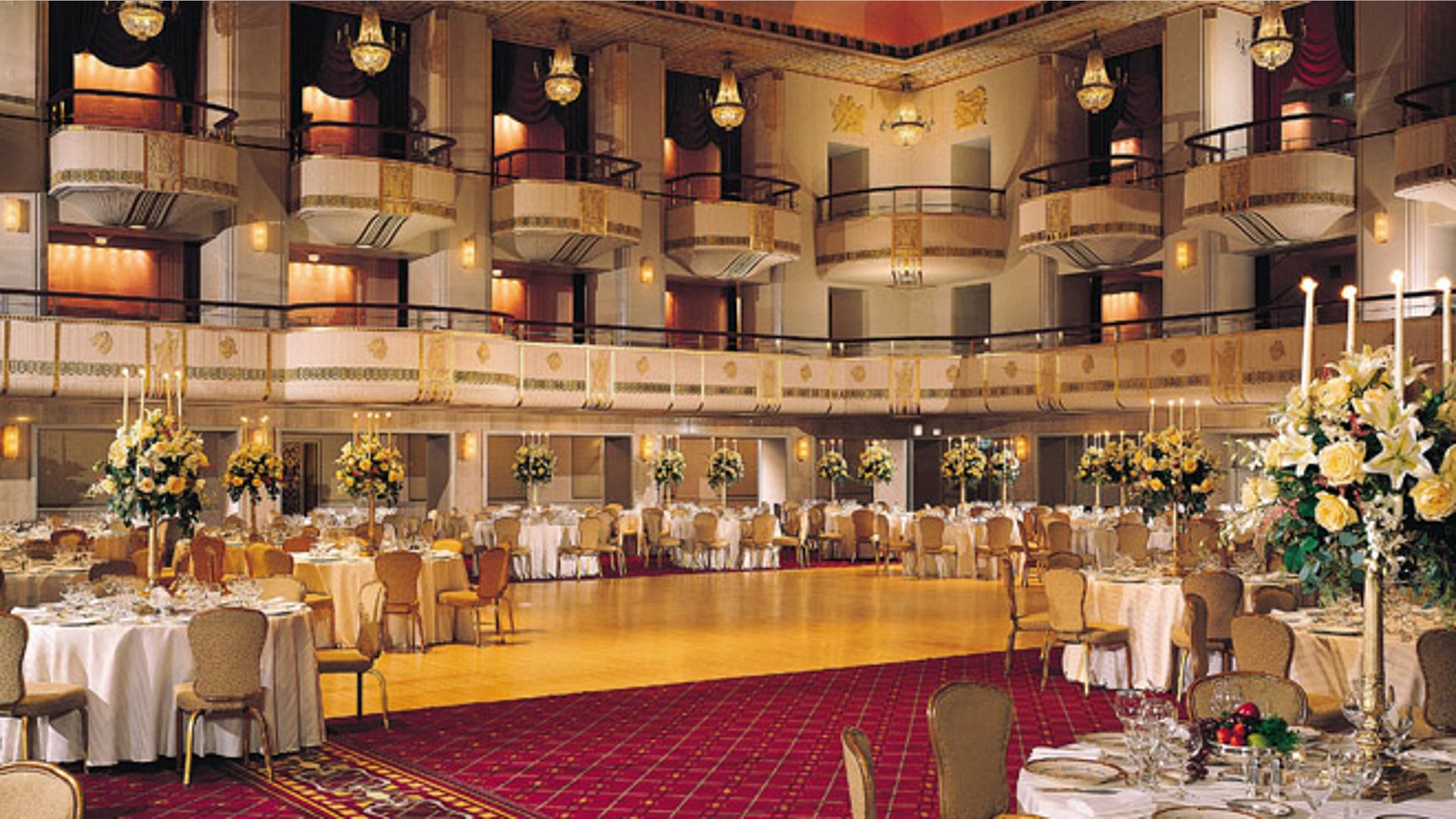 The Grand Ballroom at the new Waldorf Astoria