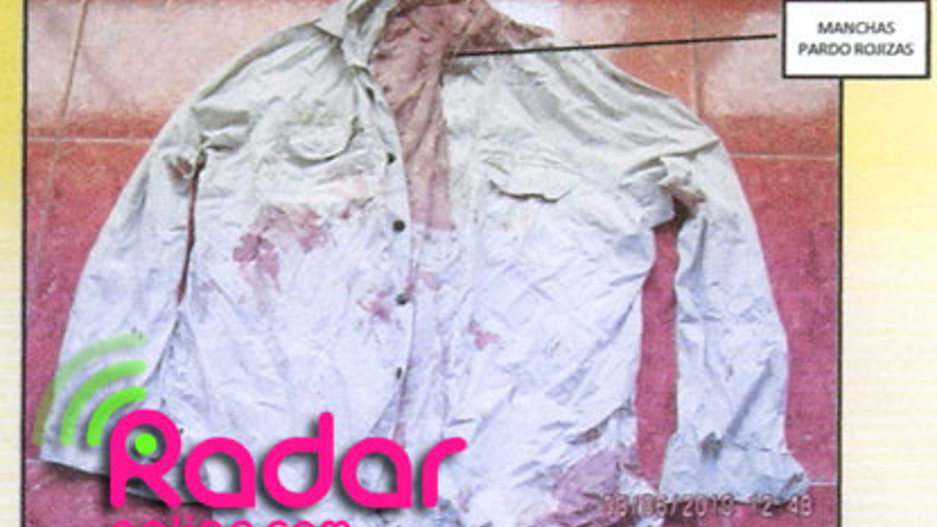 Van der Sloot's Bloody Shirt