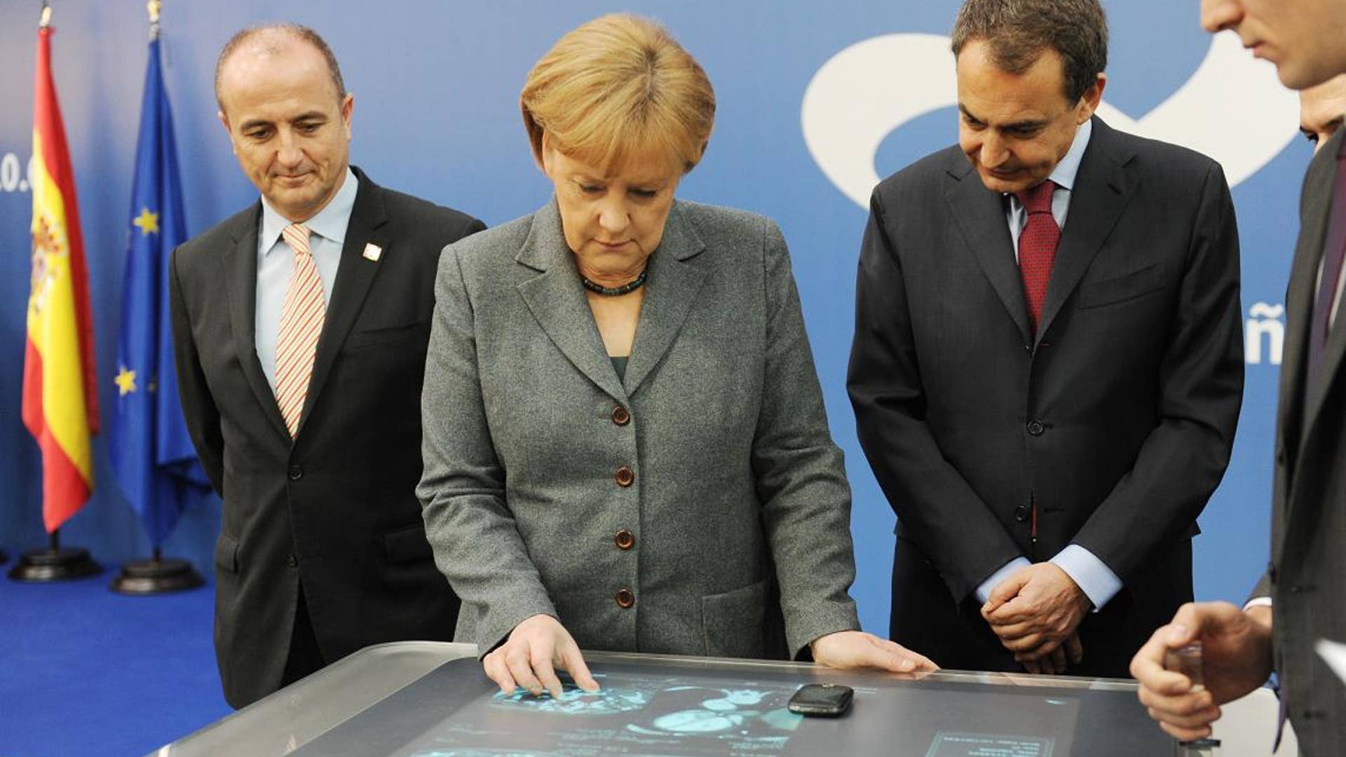 Merkel at the Surface