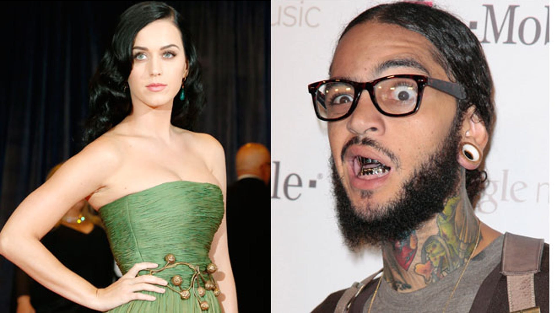 Katy Perry and Travis McCoy
