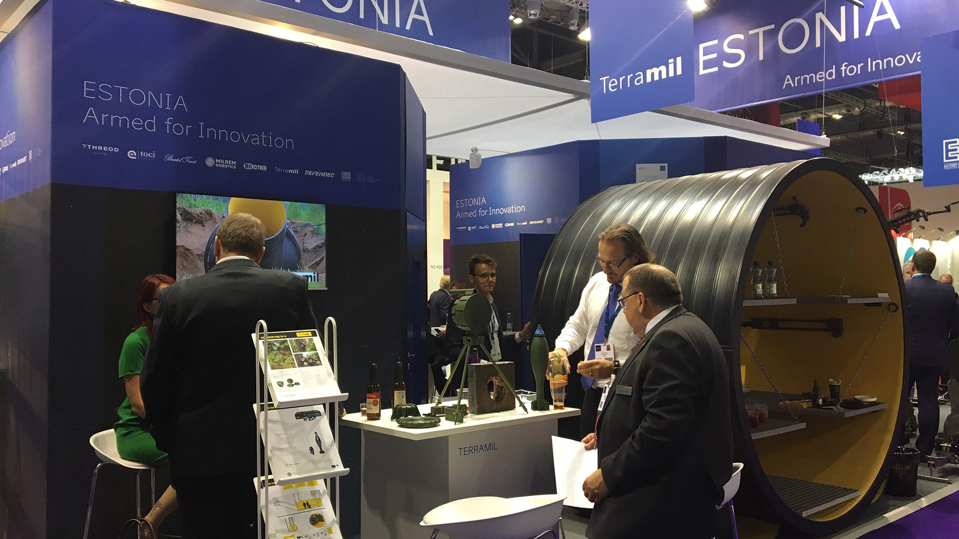 Sales may start here with conversations in the swanky meeting rooms hidden at the center of a company’s massive display.