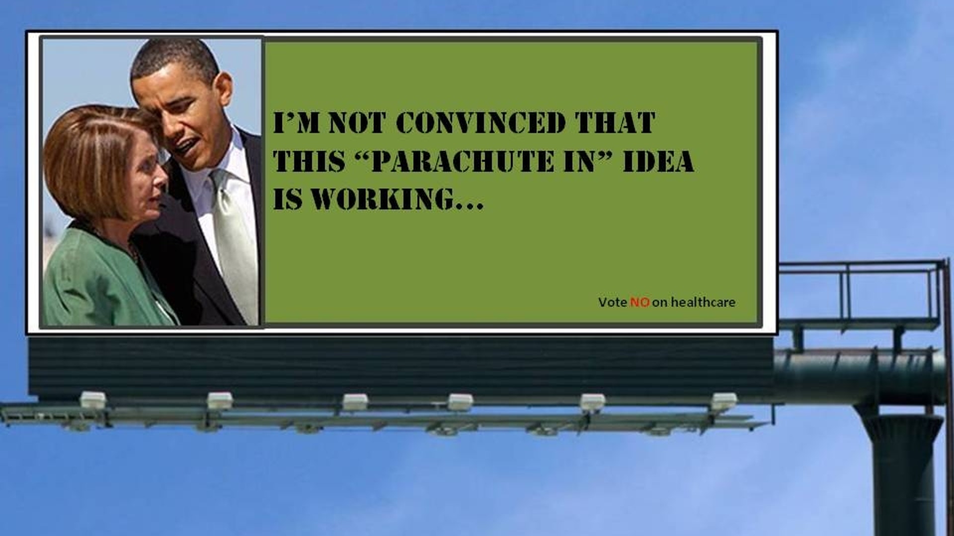The Health Care Debate On a Billboard