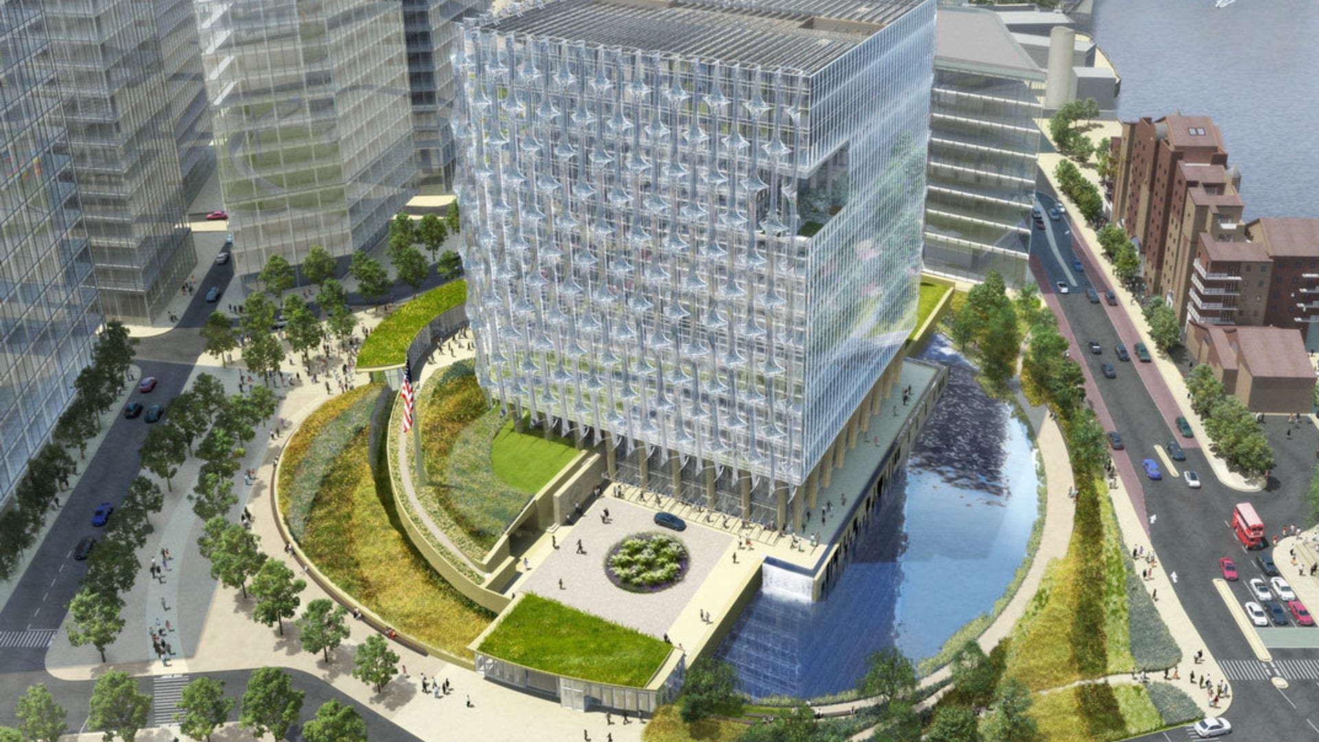 Embassy Aerial View