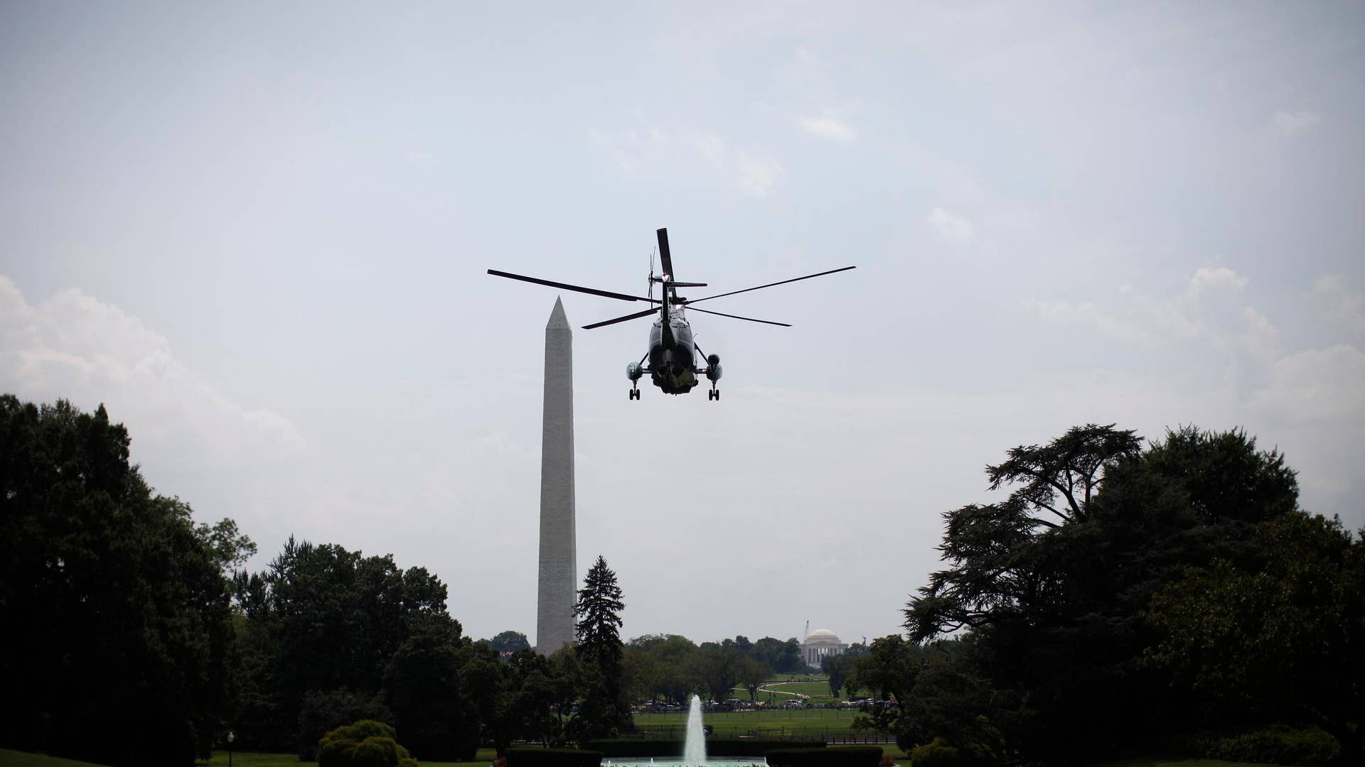 Leaving the White House