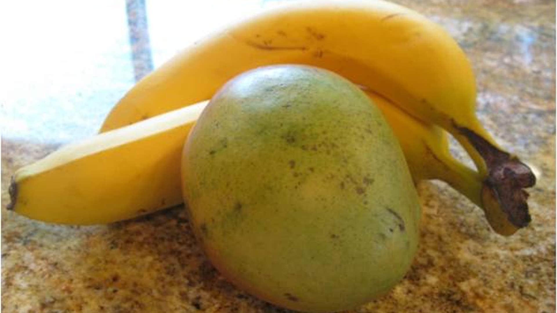 mango banana step 1
