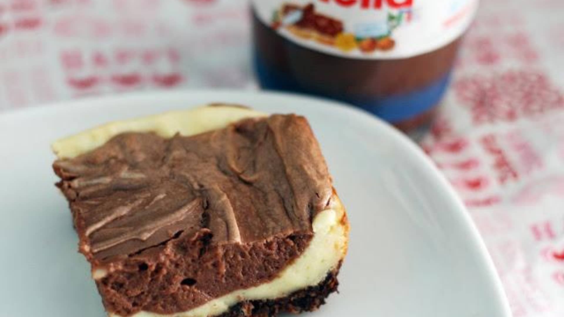 Nutella Cheesecake Bites