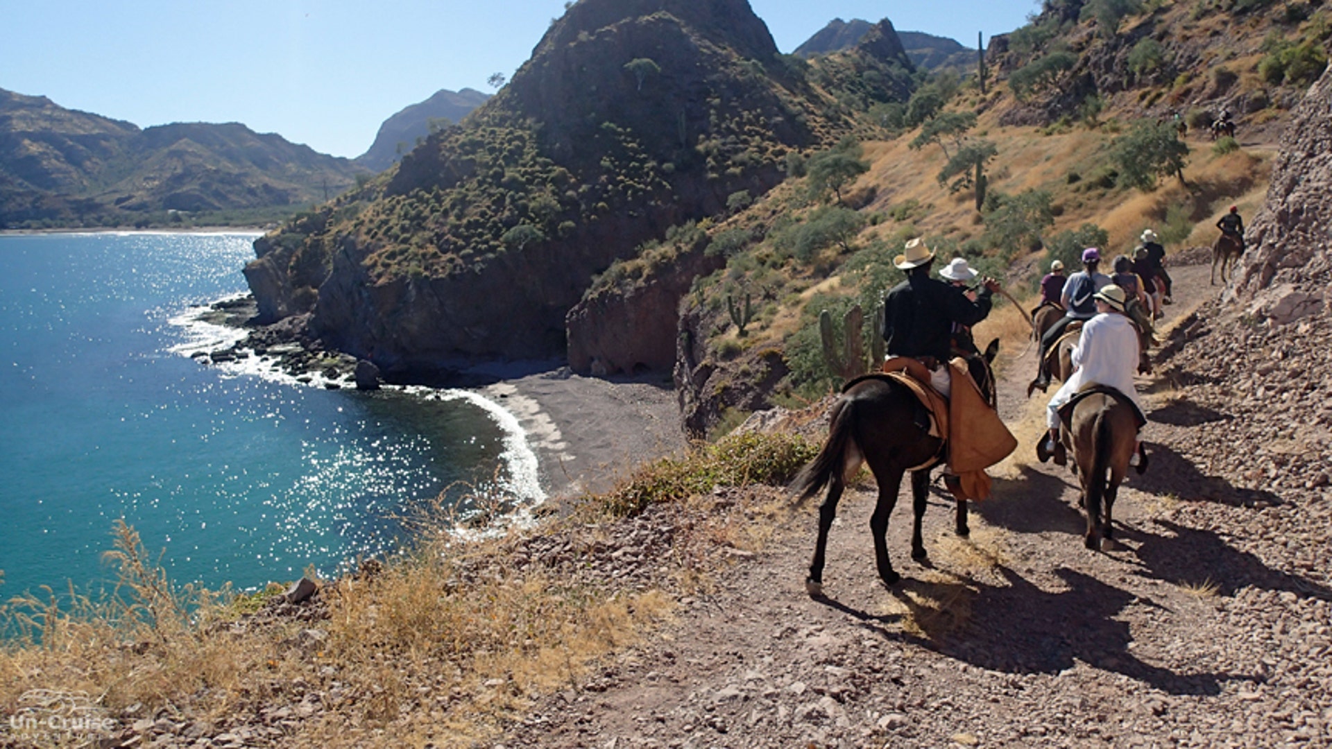 Baja, Mexico- Mountain skiff ride
