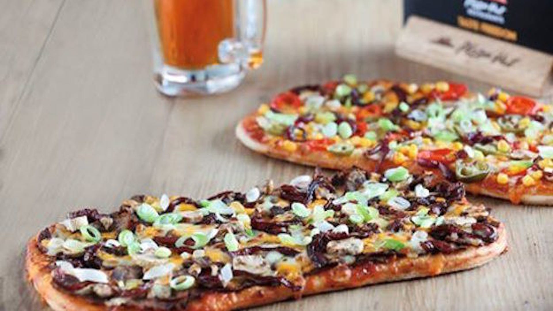 Pizza Hut's craft beer-infused pie