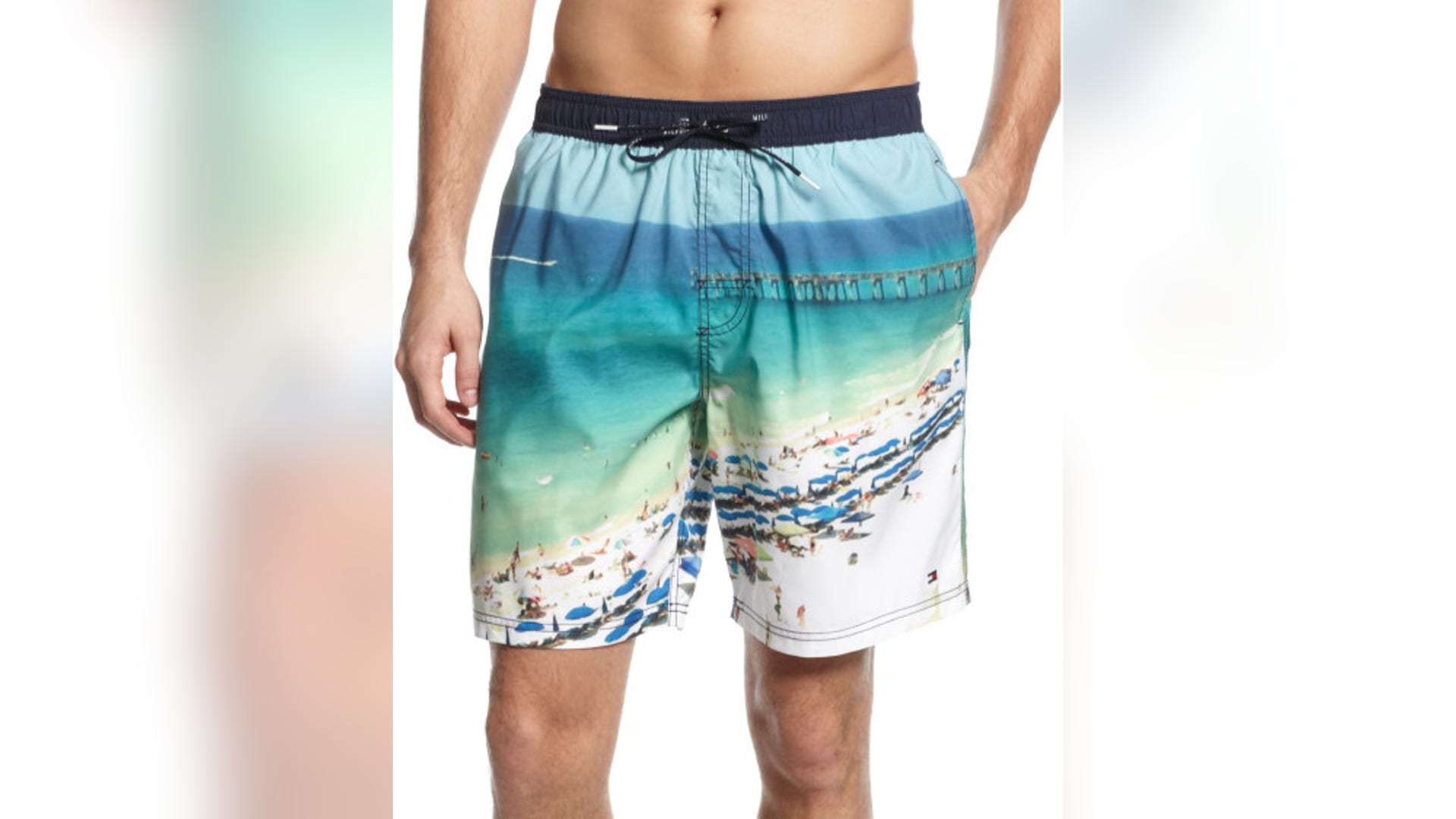 Tommy Hilfiger Malibu Surf Swim Trunk at Macy's