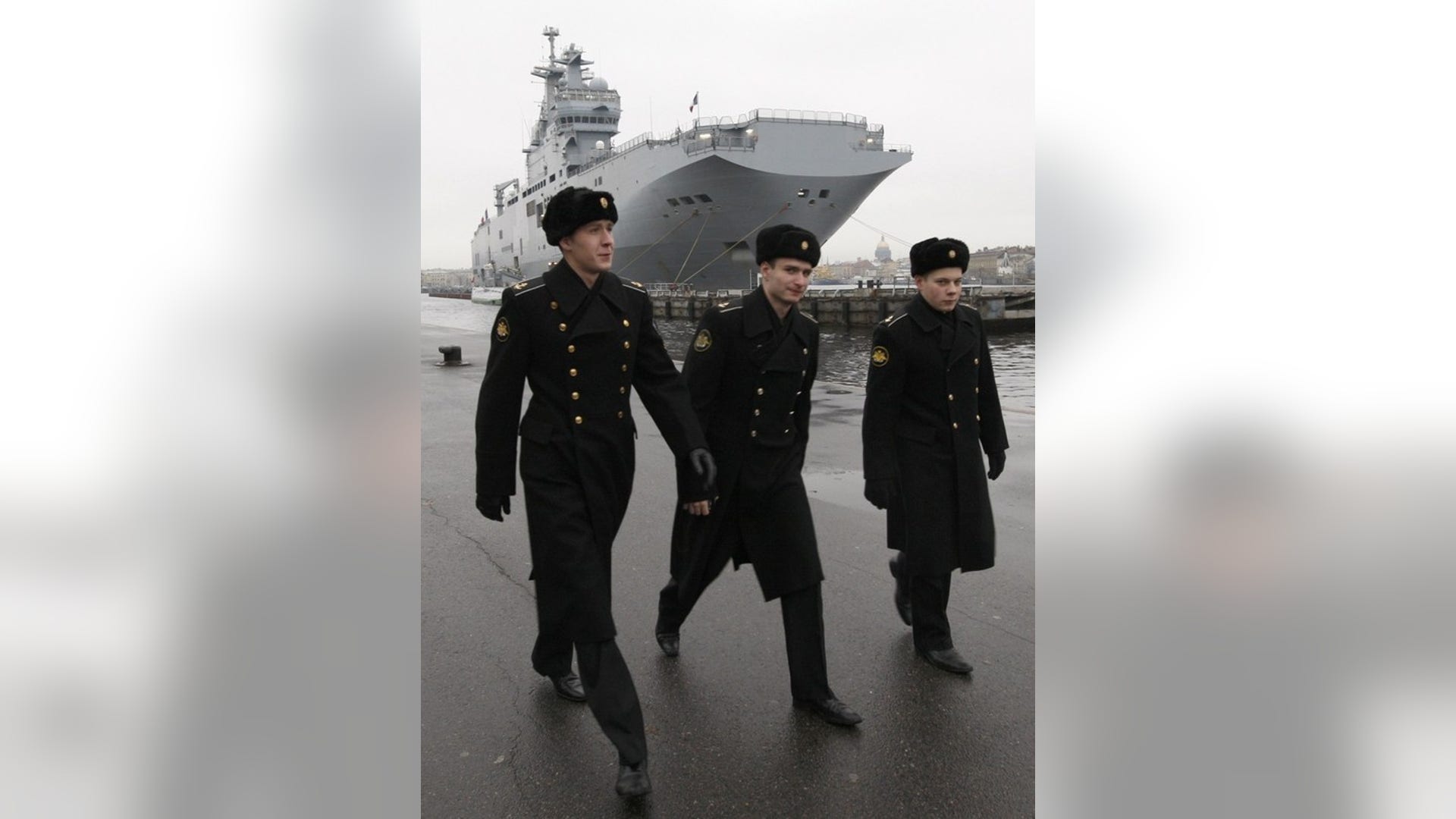 French Navy Ship 'Mistral'