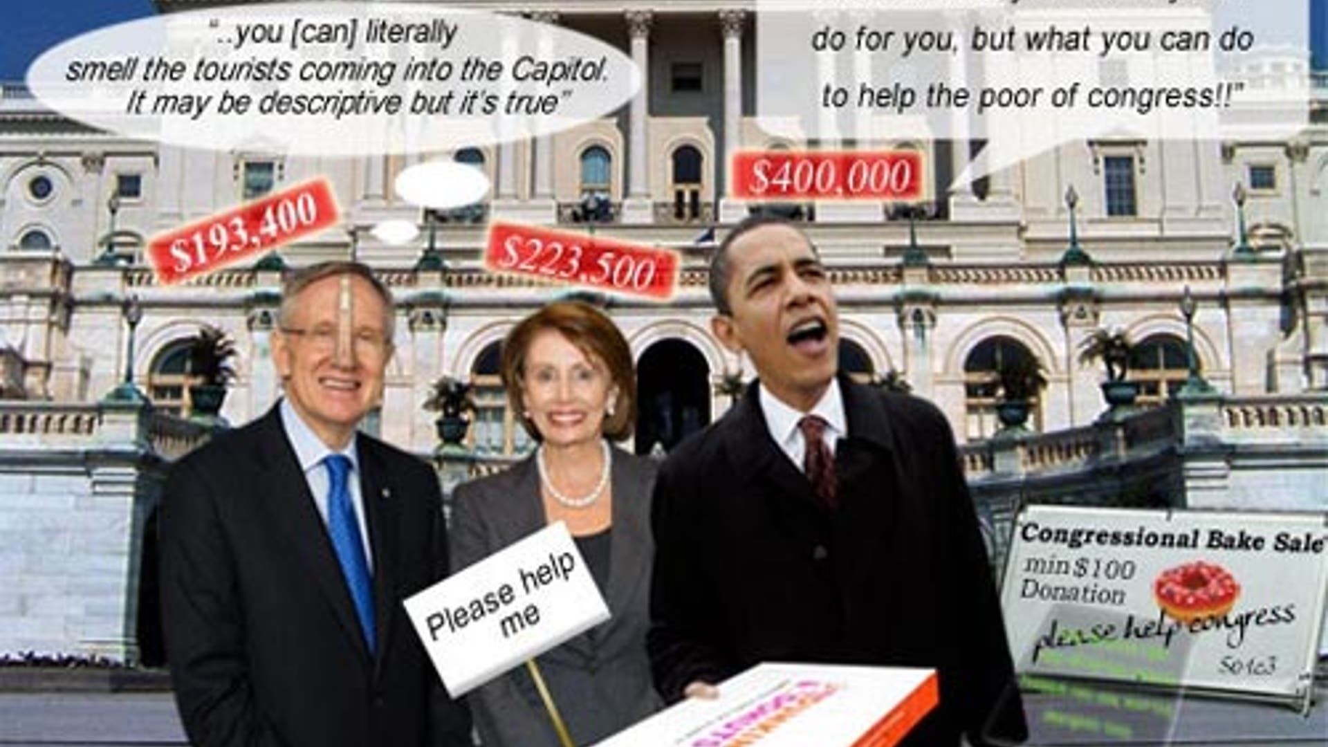 If Congress Took a Pay Cut How Would Lawmakers Survive?