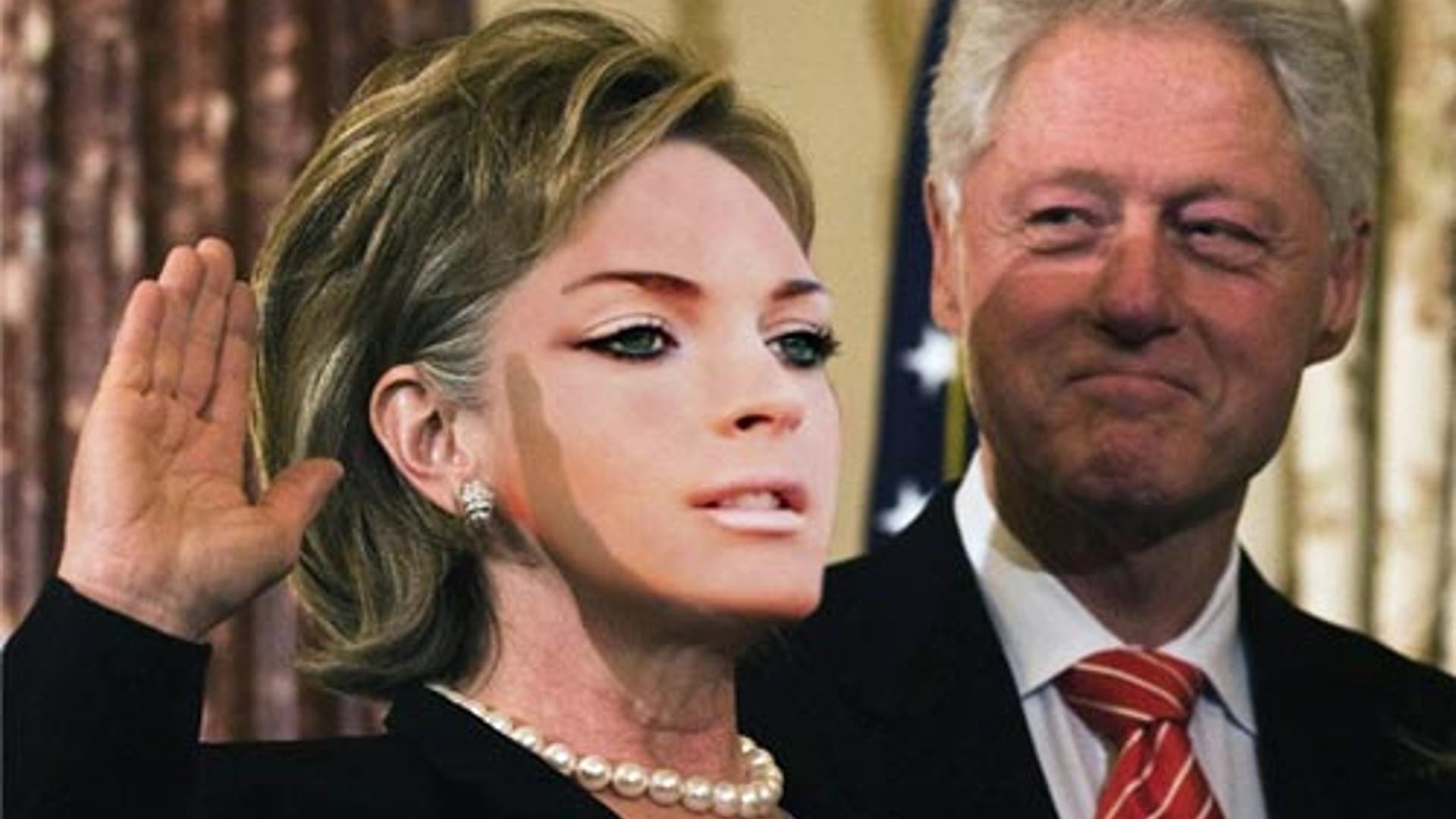 Which Young Hollywood Stars Would You Like to See In a Bio Pic? Lindsay Lohan as Hillary Clinton