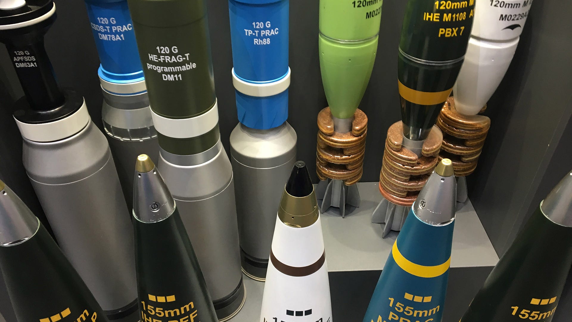 The doors opened to reveal a staggering array of anything a country could need to fight a war in one place. 