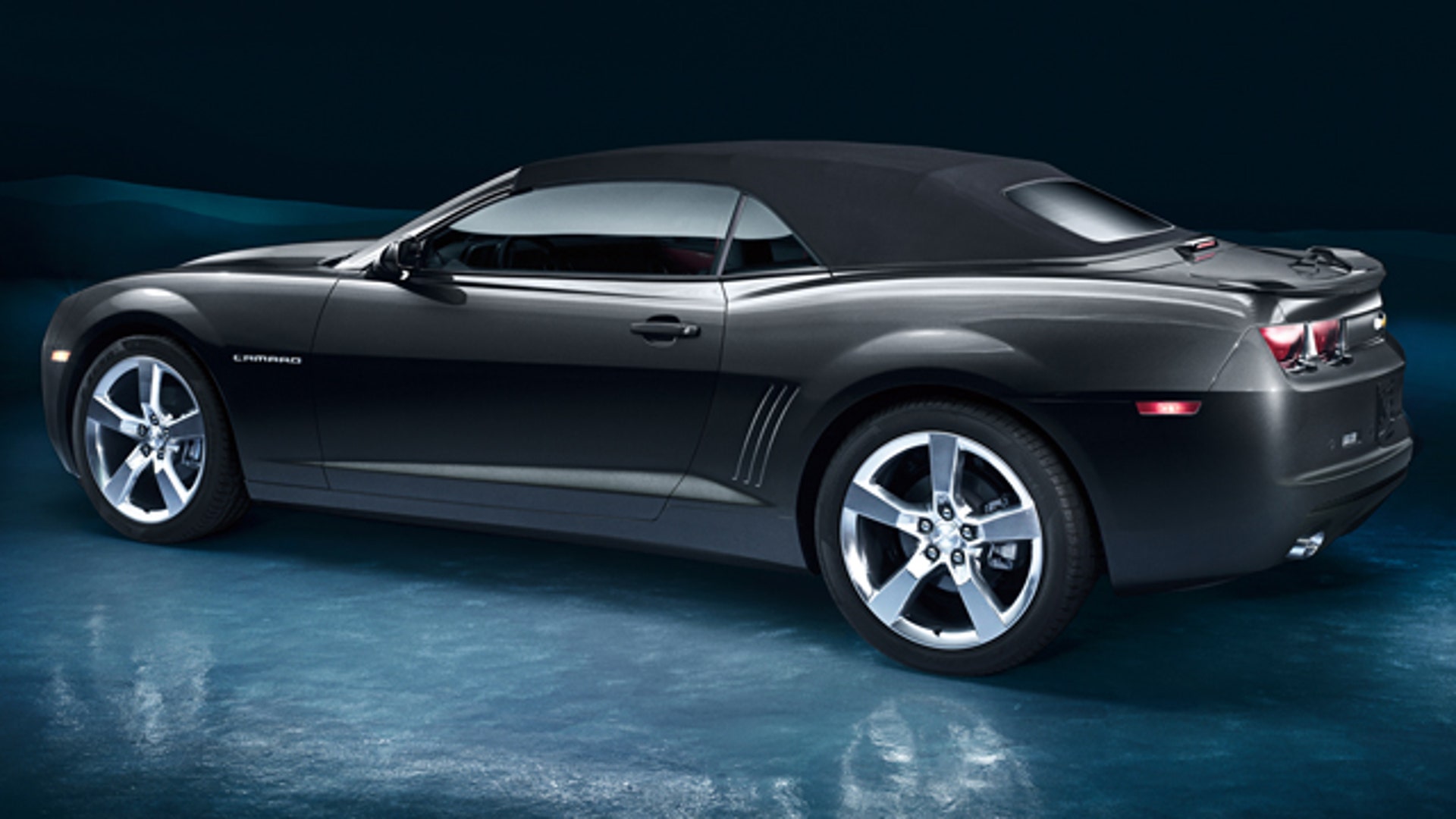 2011 Chevrolet Camaro Convertible top up