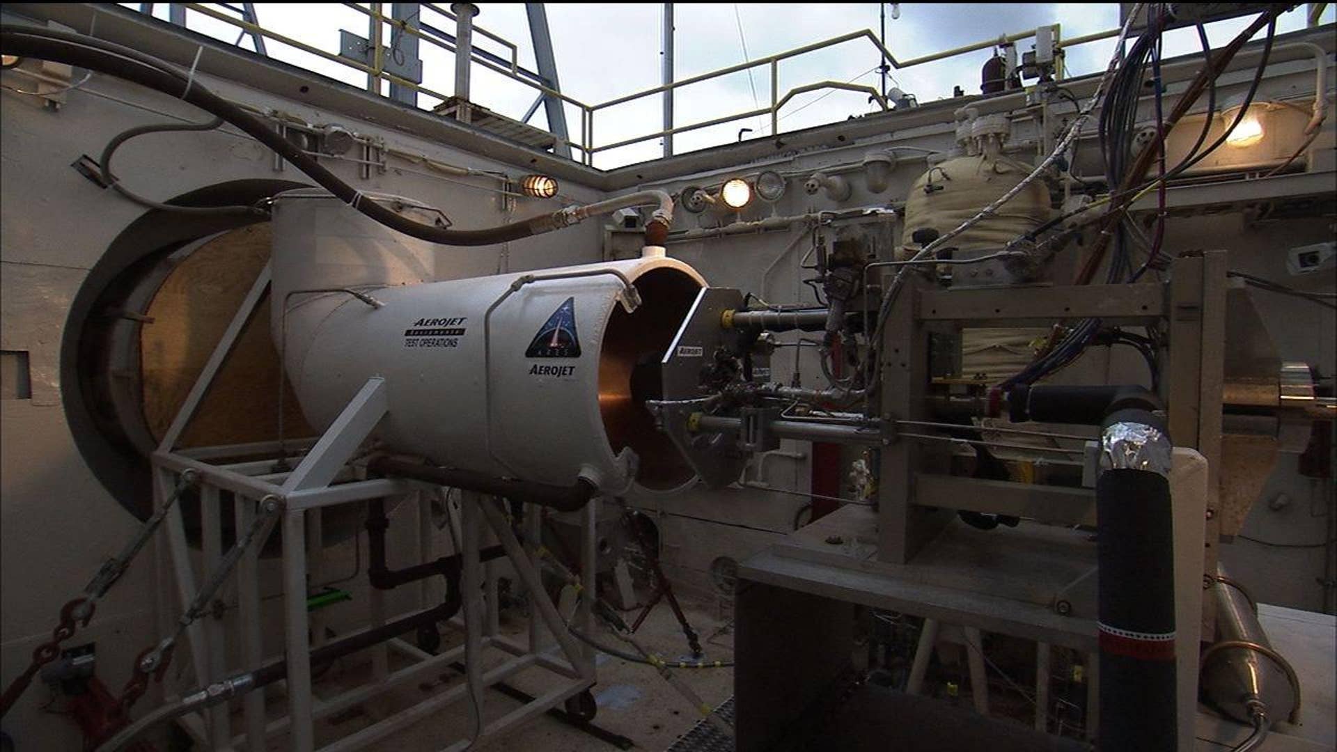 Prototype Ares 1 Thrusters