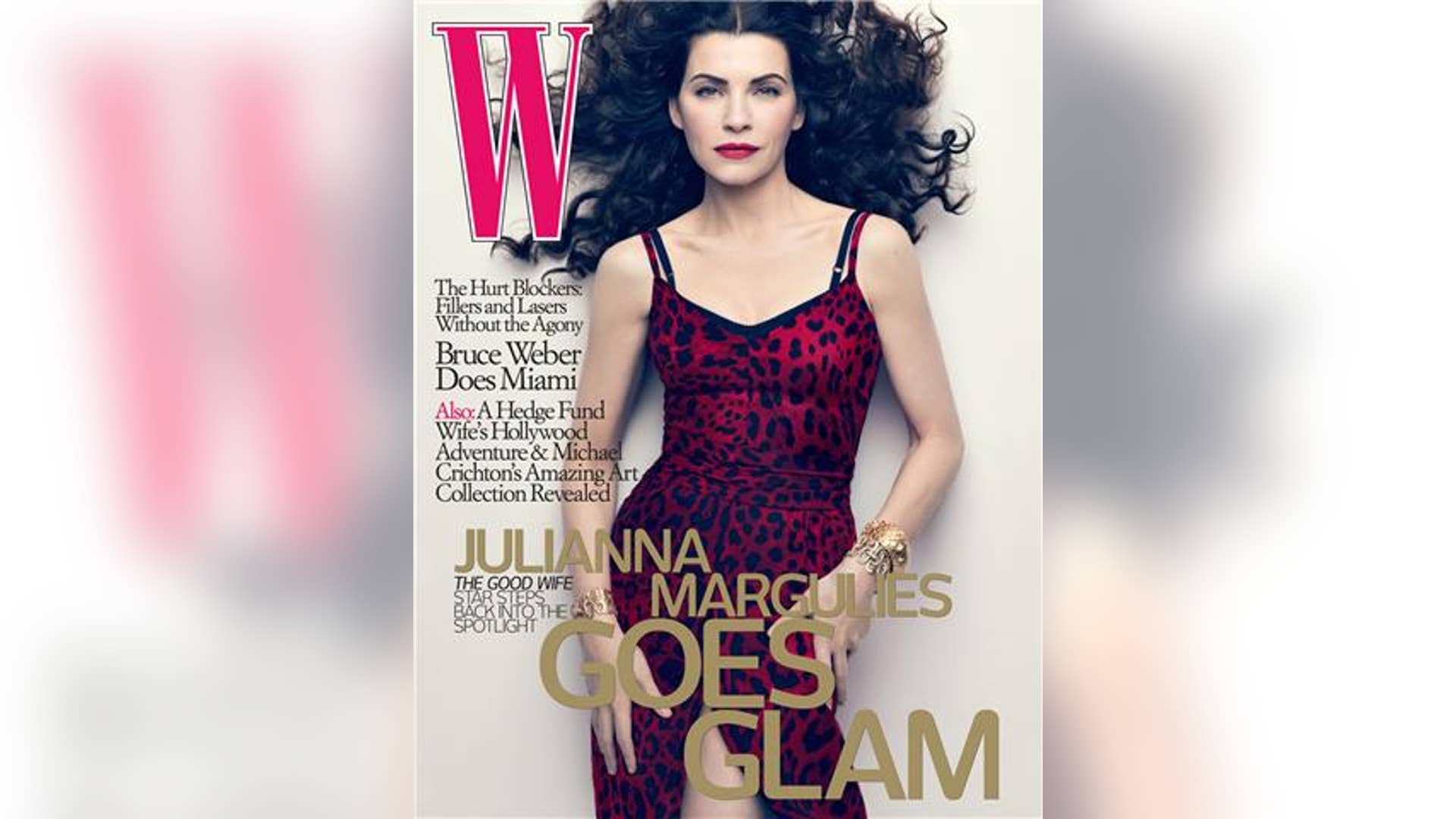 Julianna Margulies Covers W