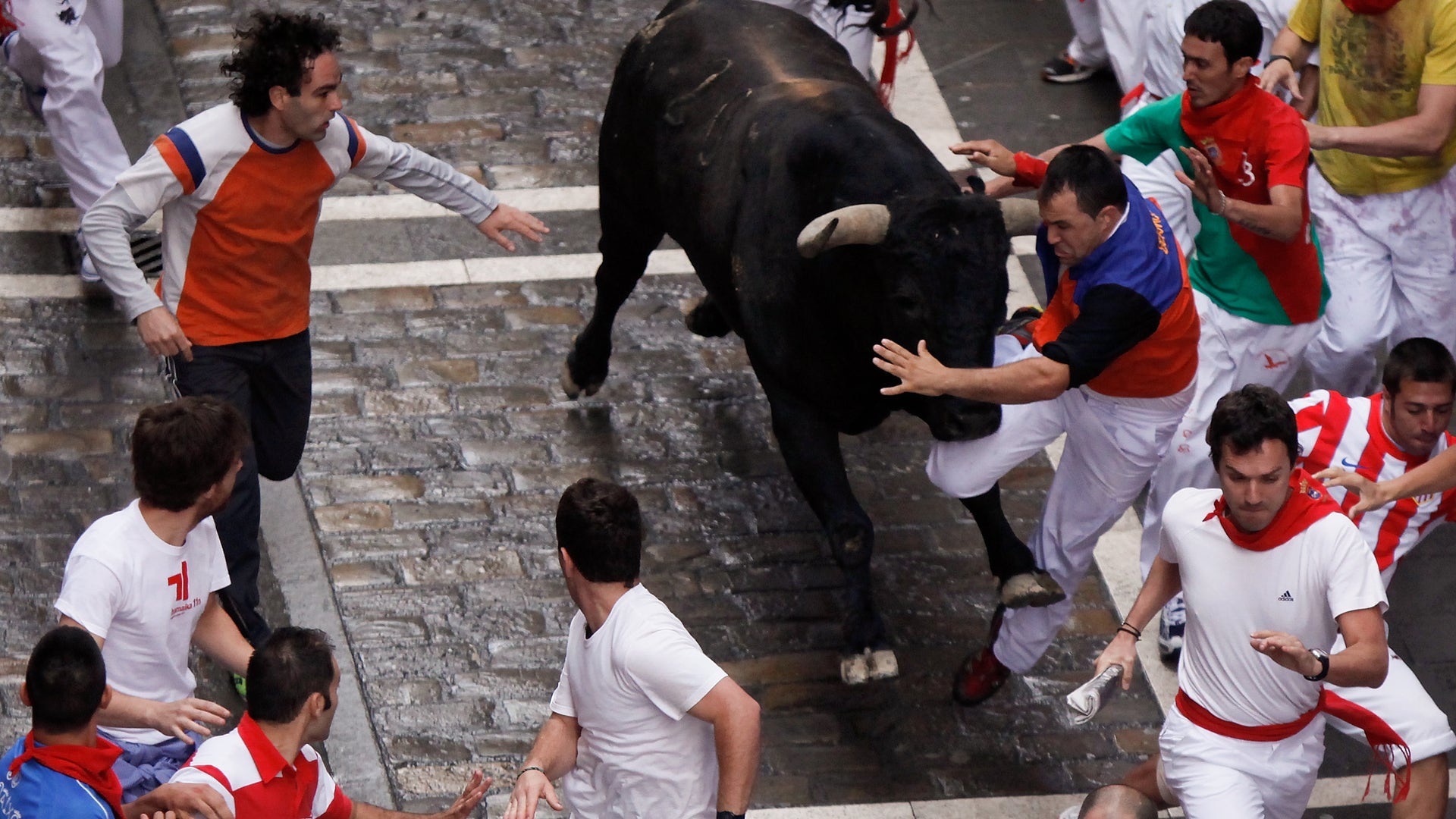 Revelry and Some Injuries at Pamplona's Running of the Bulls | Fox News