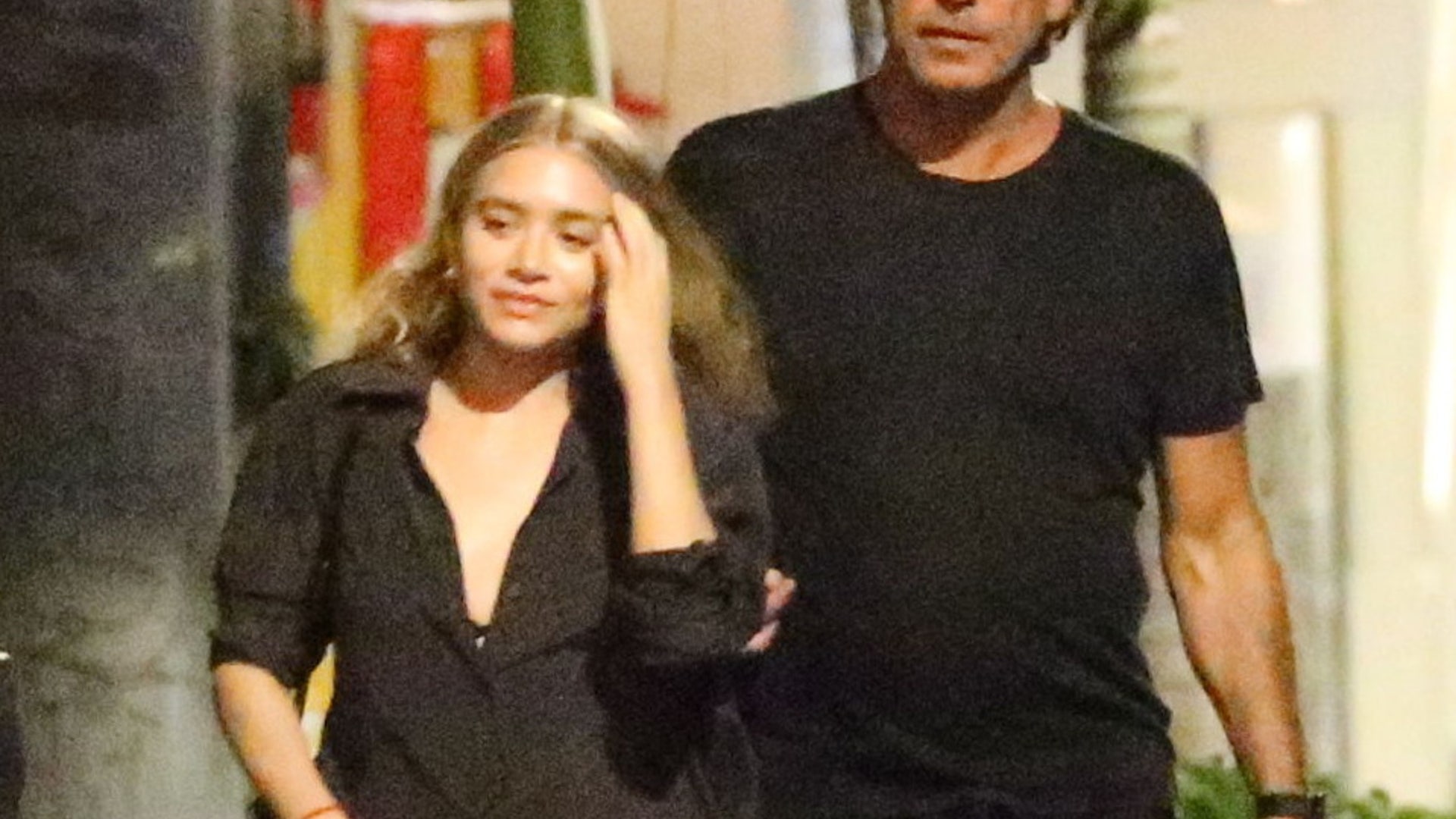 Ashley Olsen and Richard Sachs