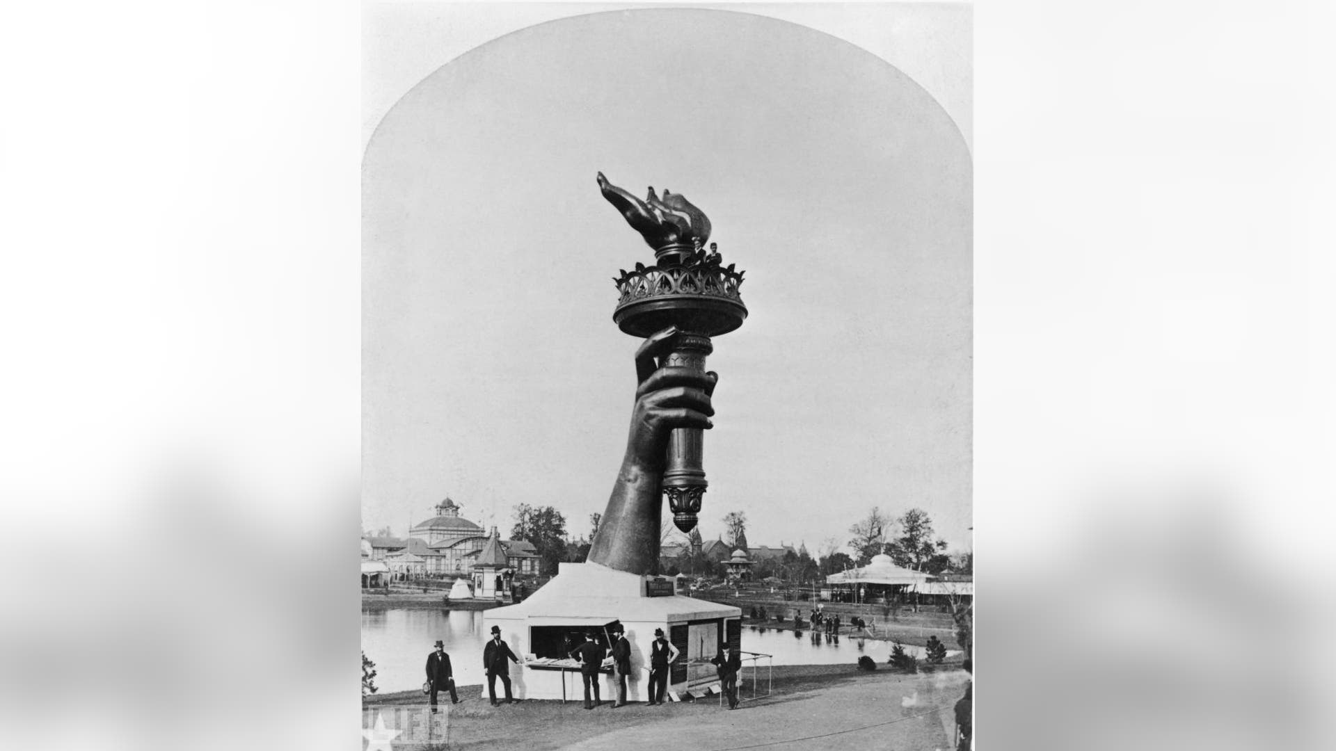 Statue of Liberty: Liberty's Torch In Philadelphia