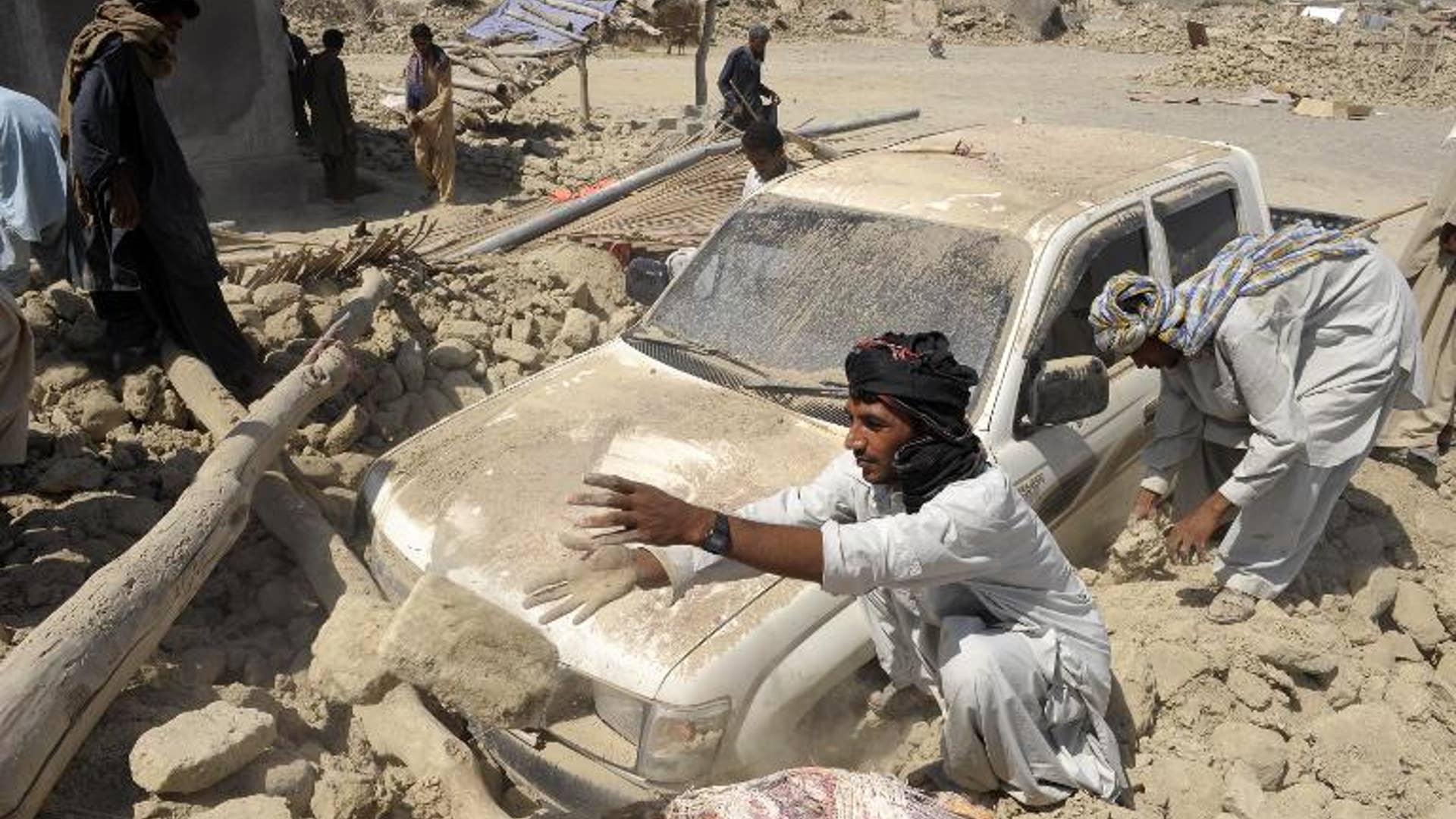 Destruction in Awaran