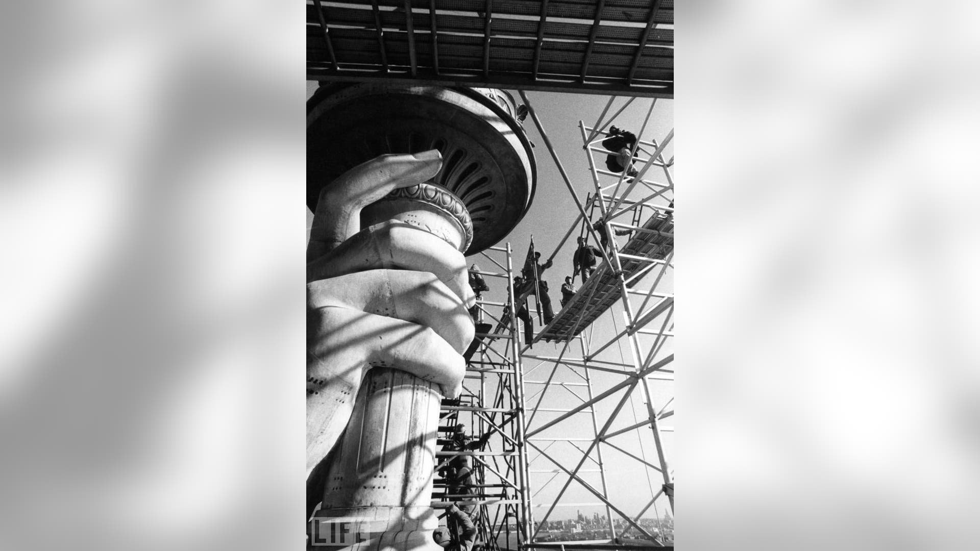 Statue of Liberty: Scaffolding Comes Down After Some Cleaning