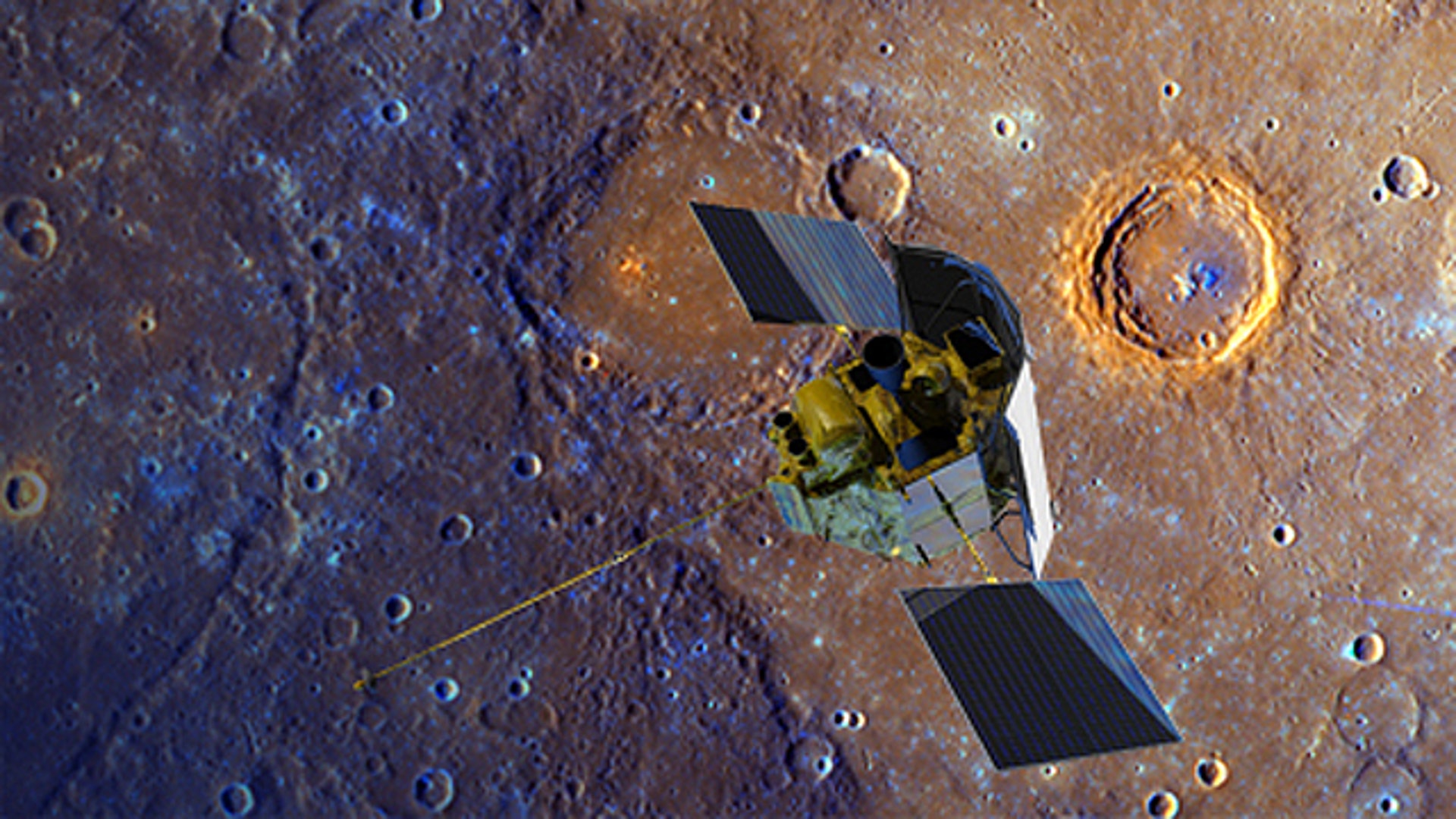 Messenger Meets Mercury artists conception