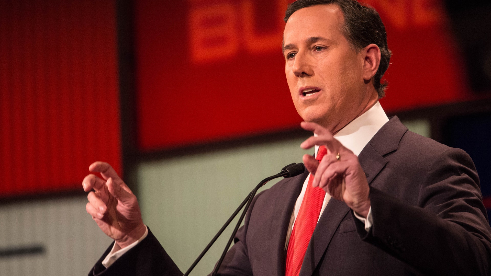Santorum responds
