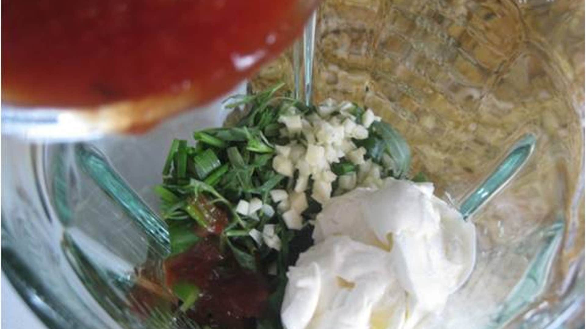 Tomato Basil Flounder step three