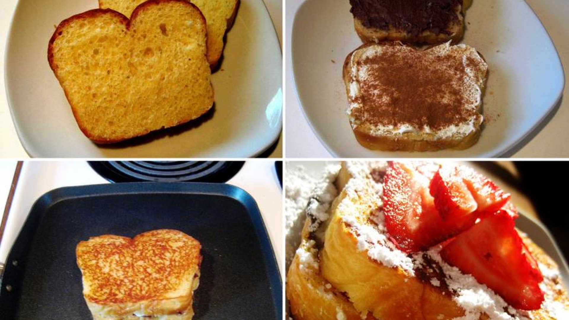 Nutella and Marscapone Grilled Cheese