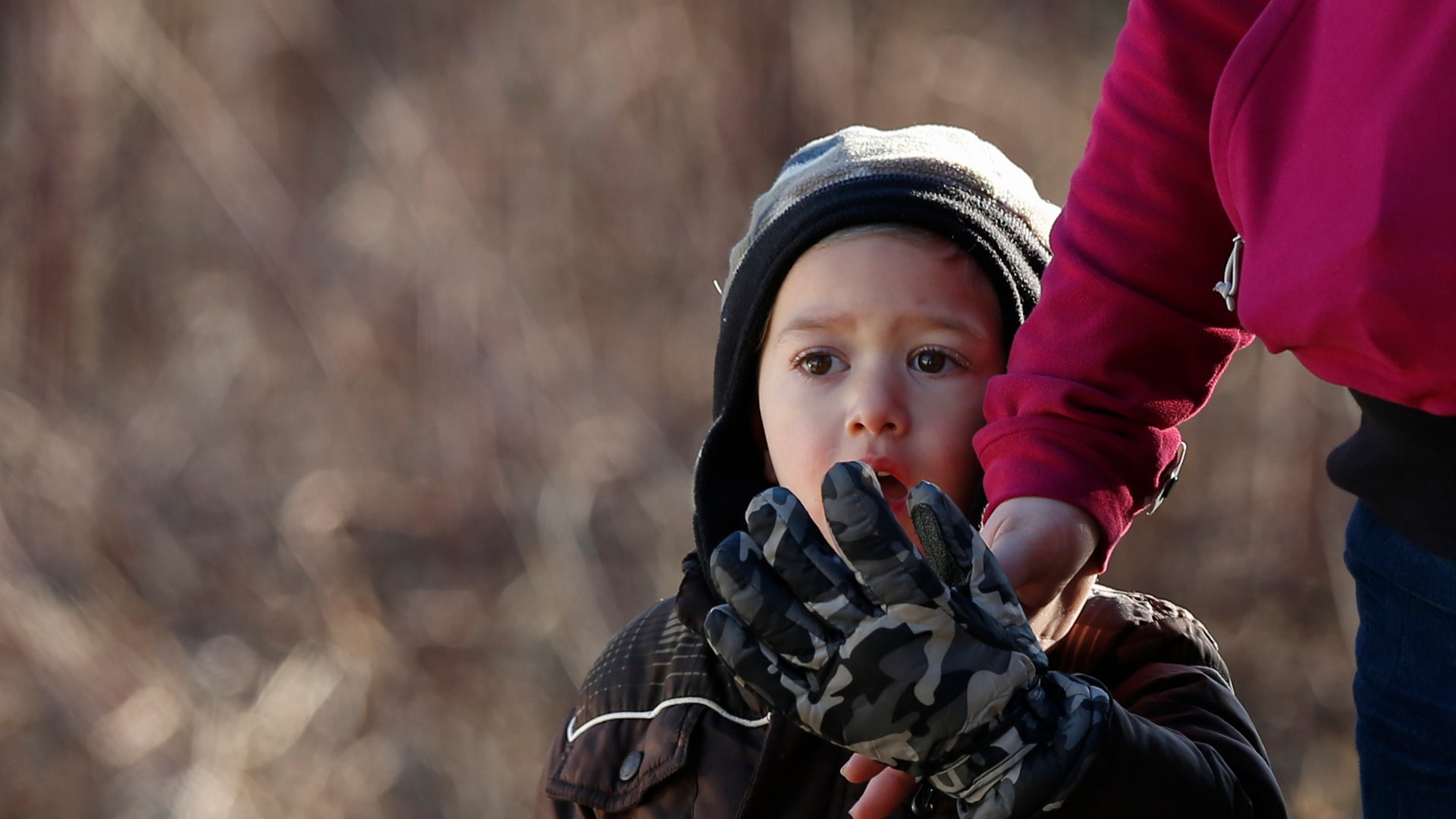 The child who opened his Arms.